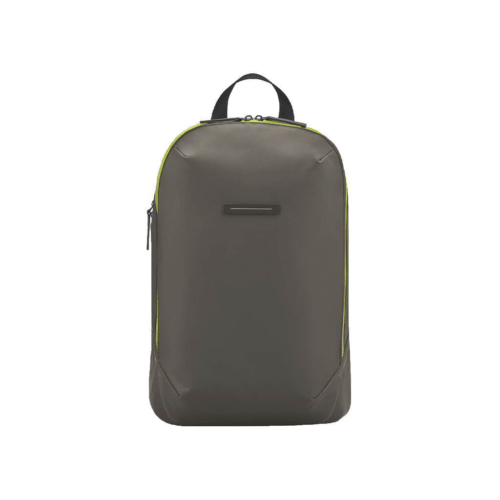 Gion Backpack Pro M - Dark Olive/Neon Green