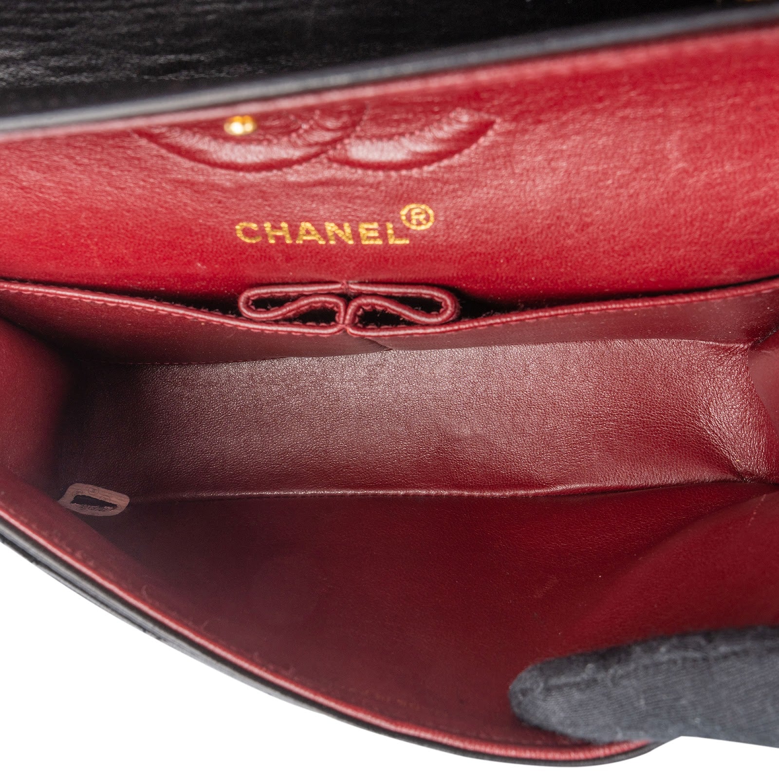 Chanel Quilted Lambskin 24K Gold Small Double Flap Shoulder Bag