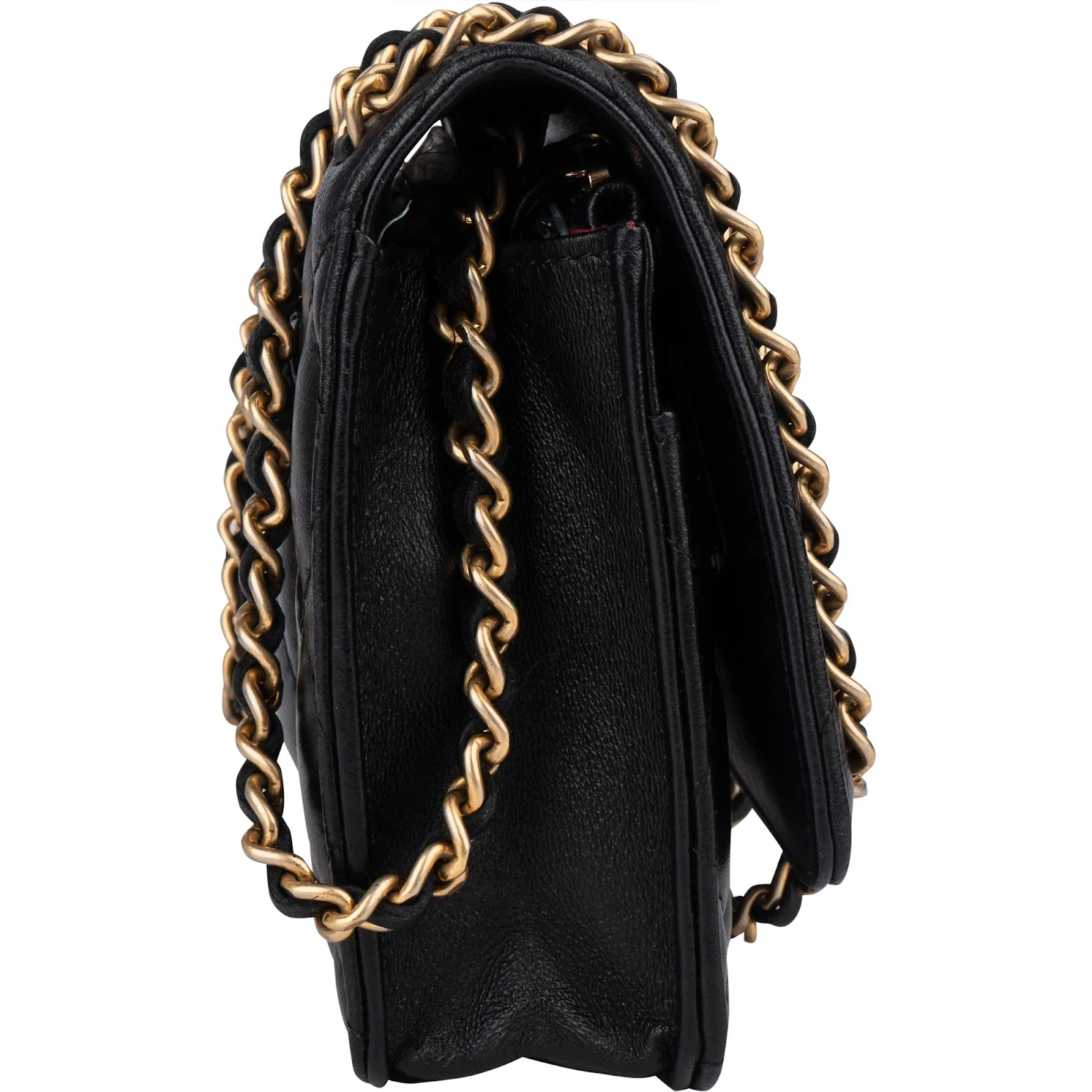 Chanel Limited Quilted Lambskin Wallet On Chain Crossbody Bag