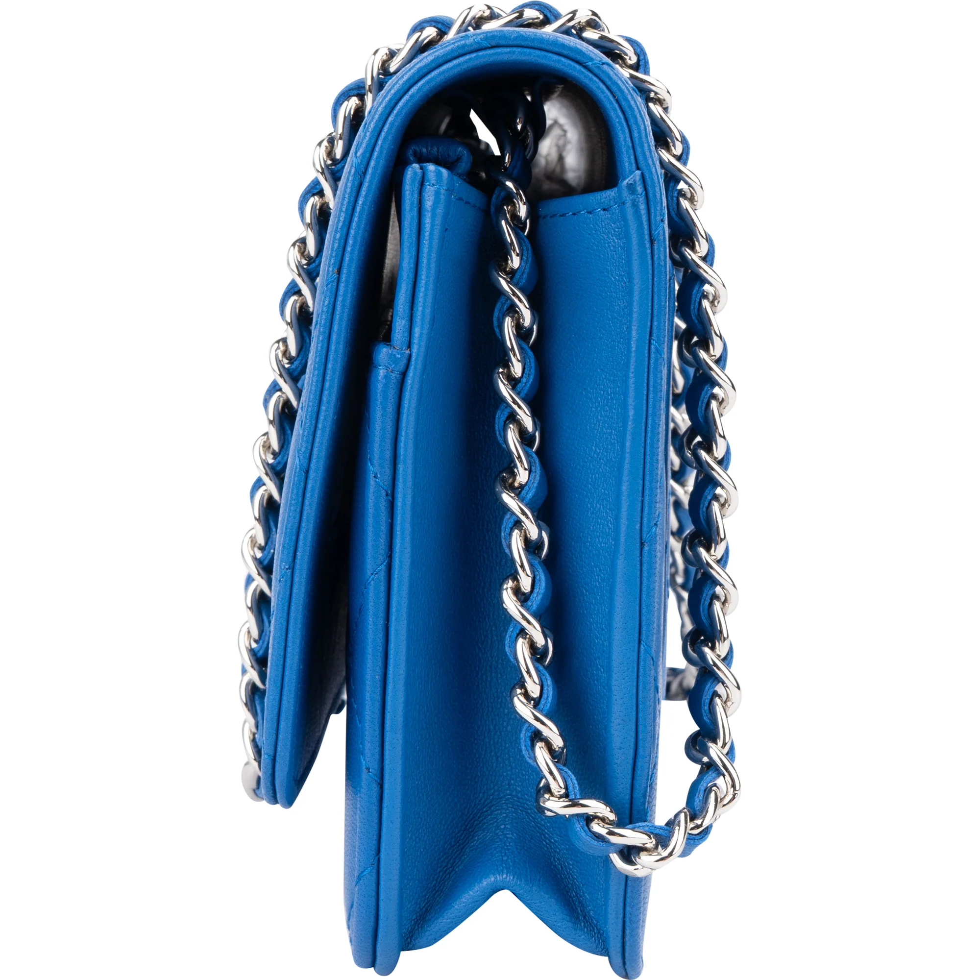 Chanel Quilted Lambskin Wallet On Chain Crossbody Bag