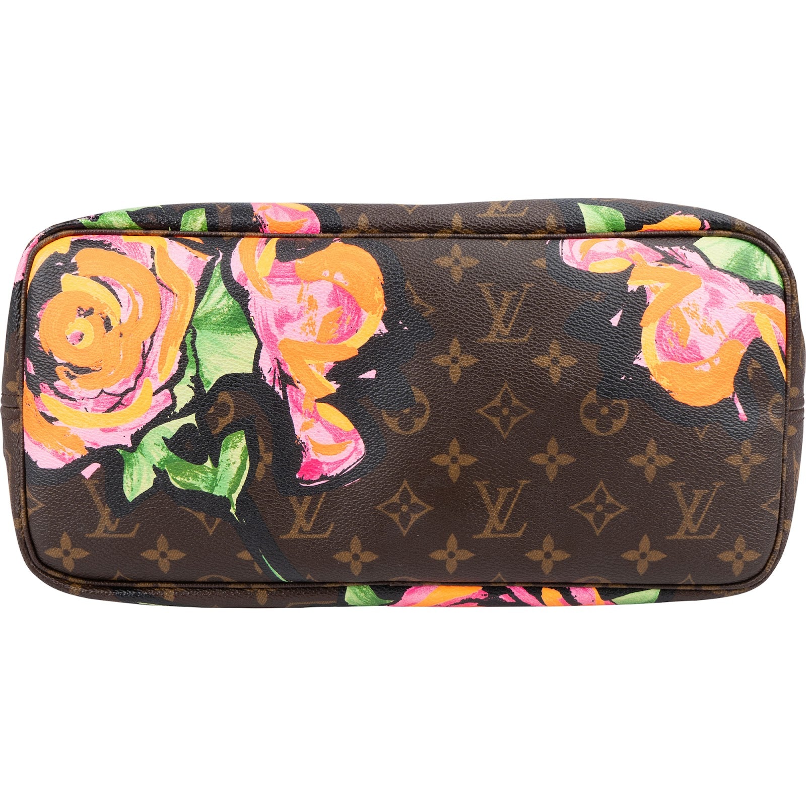 Louis Vuitton Limited Monogram Roses Neverfull MM Shopper