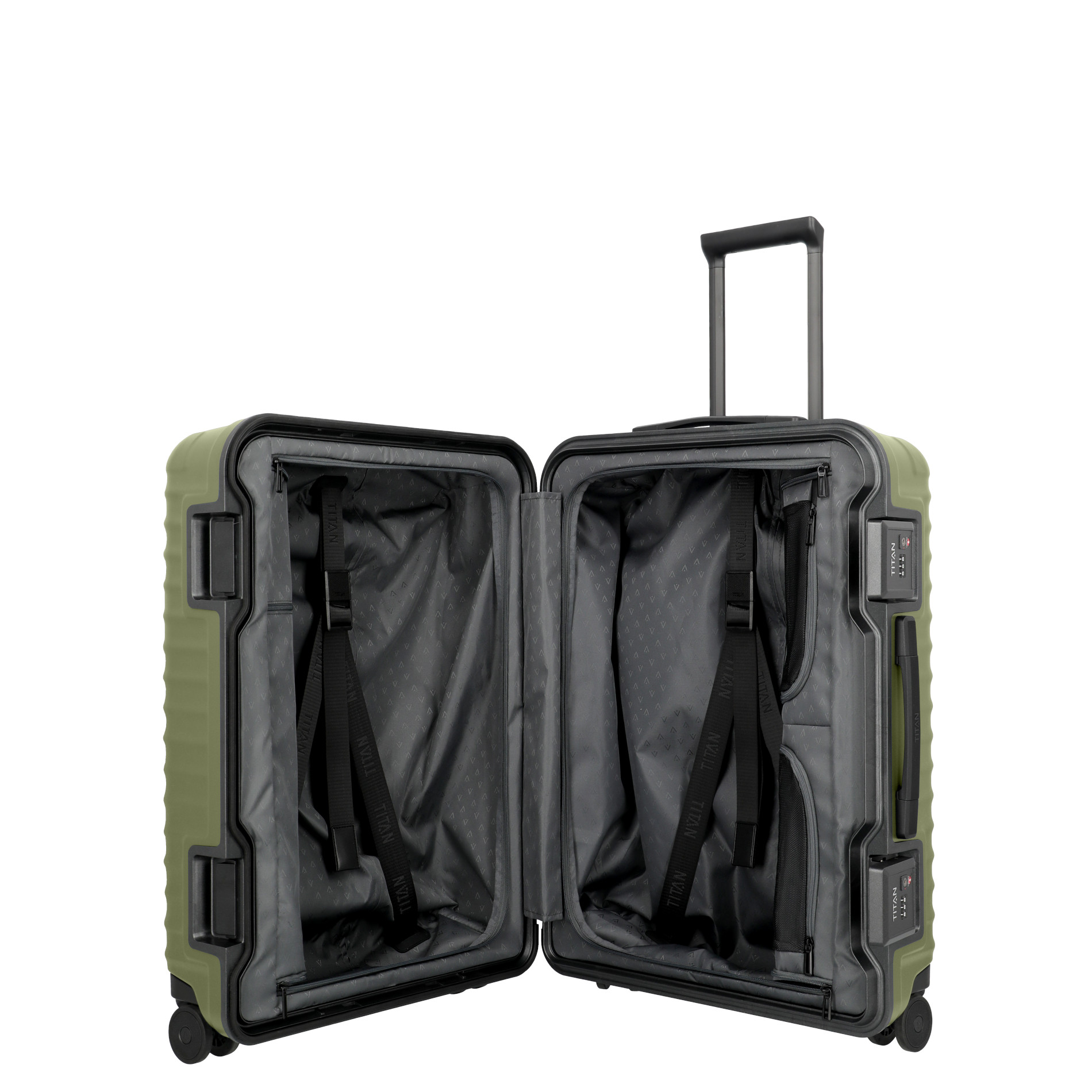 OVERSEAS Trolley M+ (69 cm) - Forest green