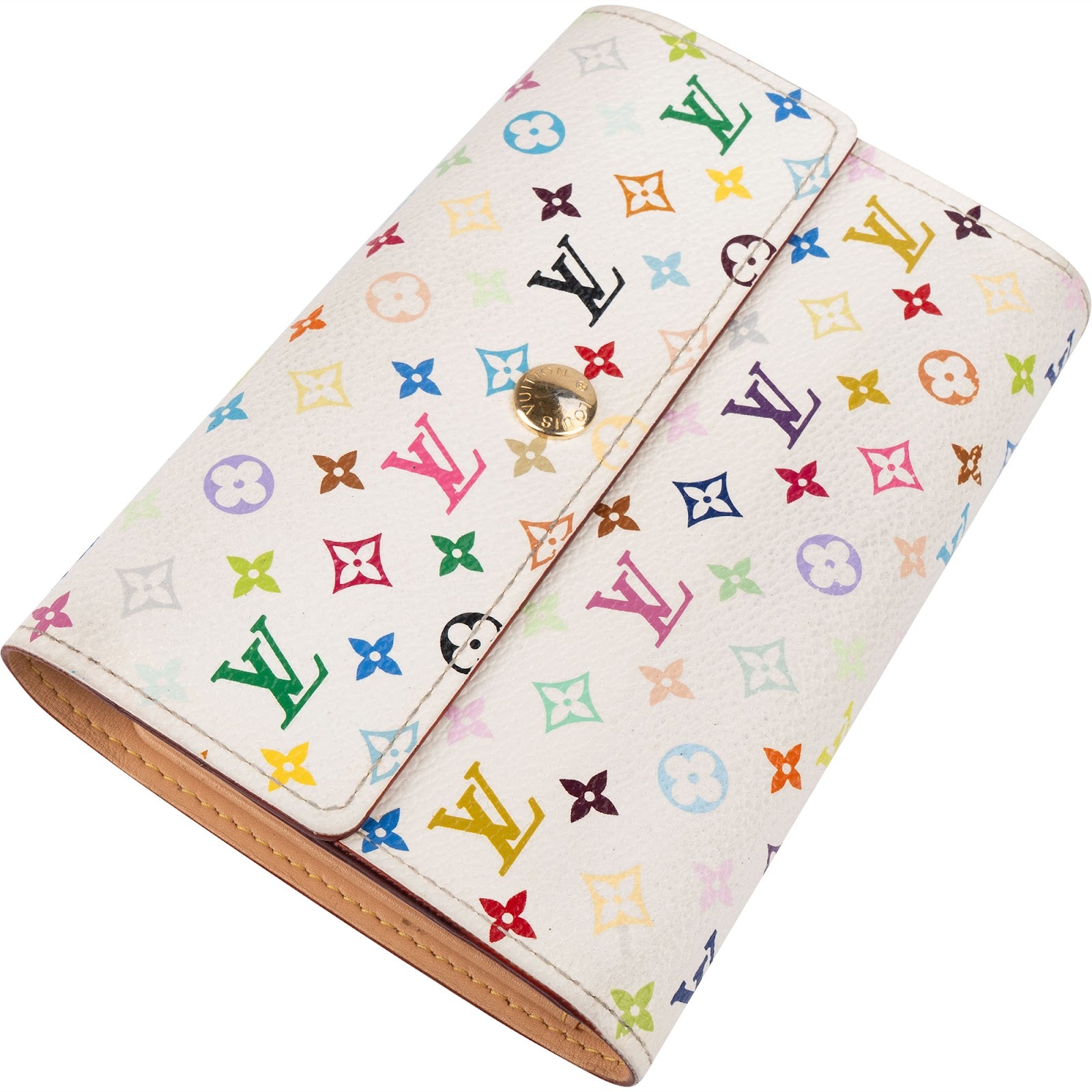 Louis Vuitton Monogram Murakami Multicolor Alexandra Wallet