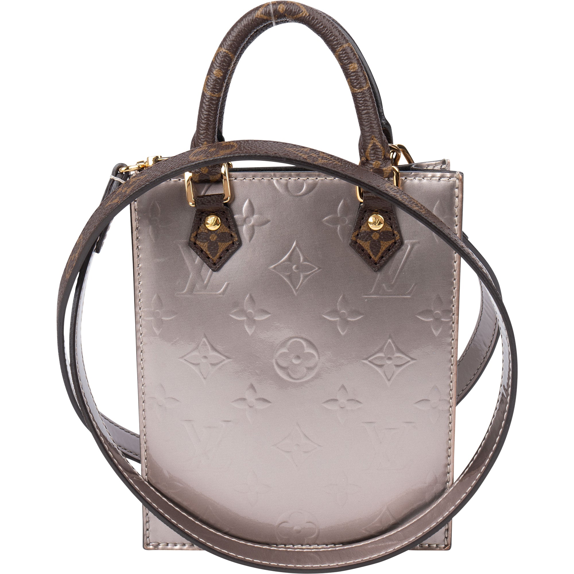 Louis Vuitton Vernis Monogram Petite Sac Plat