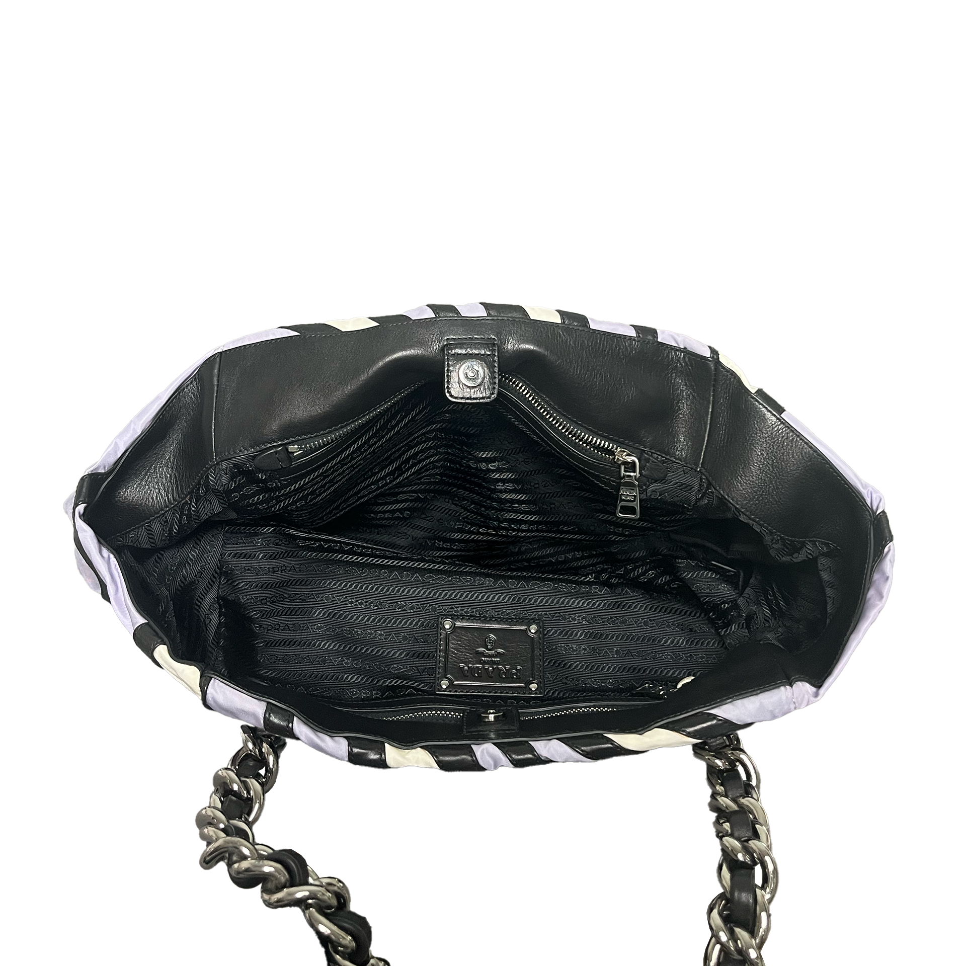Prada - Waves - Schultertasche