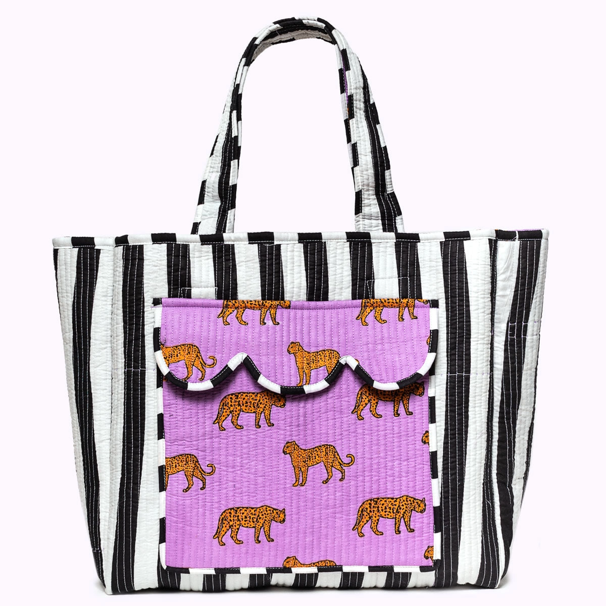 XL Shopper Purple Leo