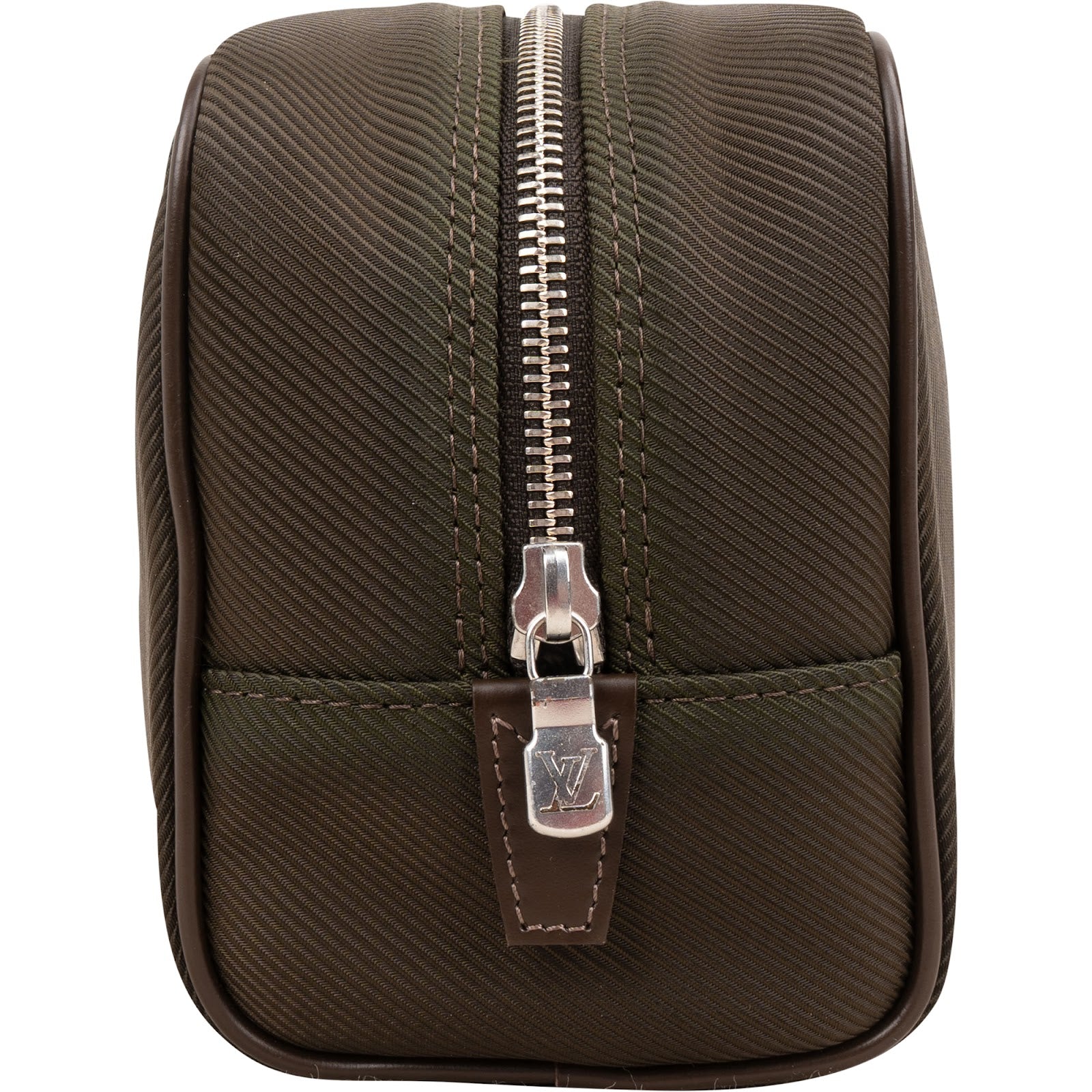 Louis Vuitton Cotton Taiga Leather Kulturbeutel