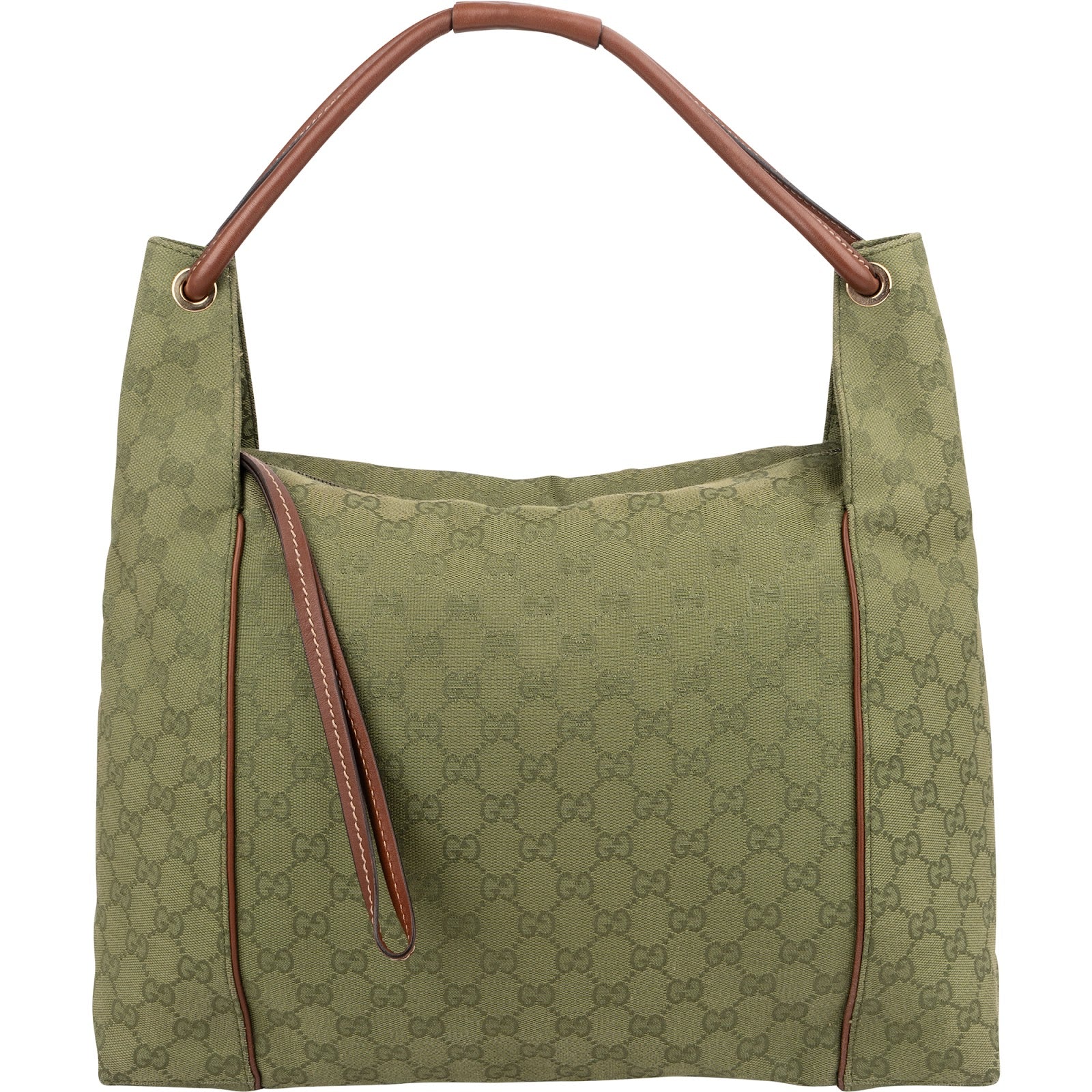 Gucci Monogram GG Canvas Hobo Shoulder Bag
