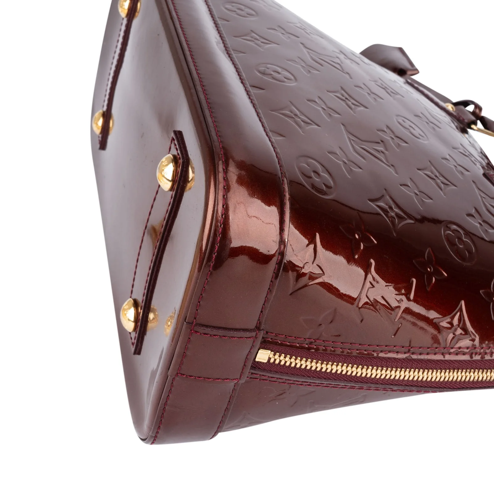 Louis Vuitton Monogram Vernis Leather Alma PM Handbag