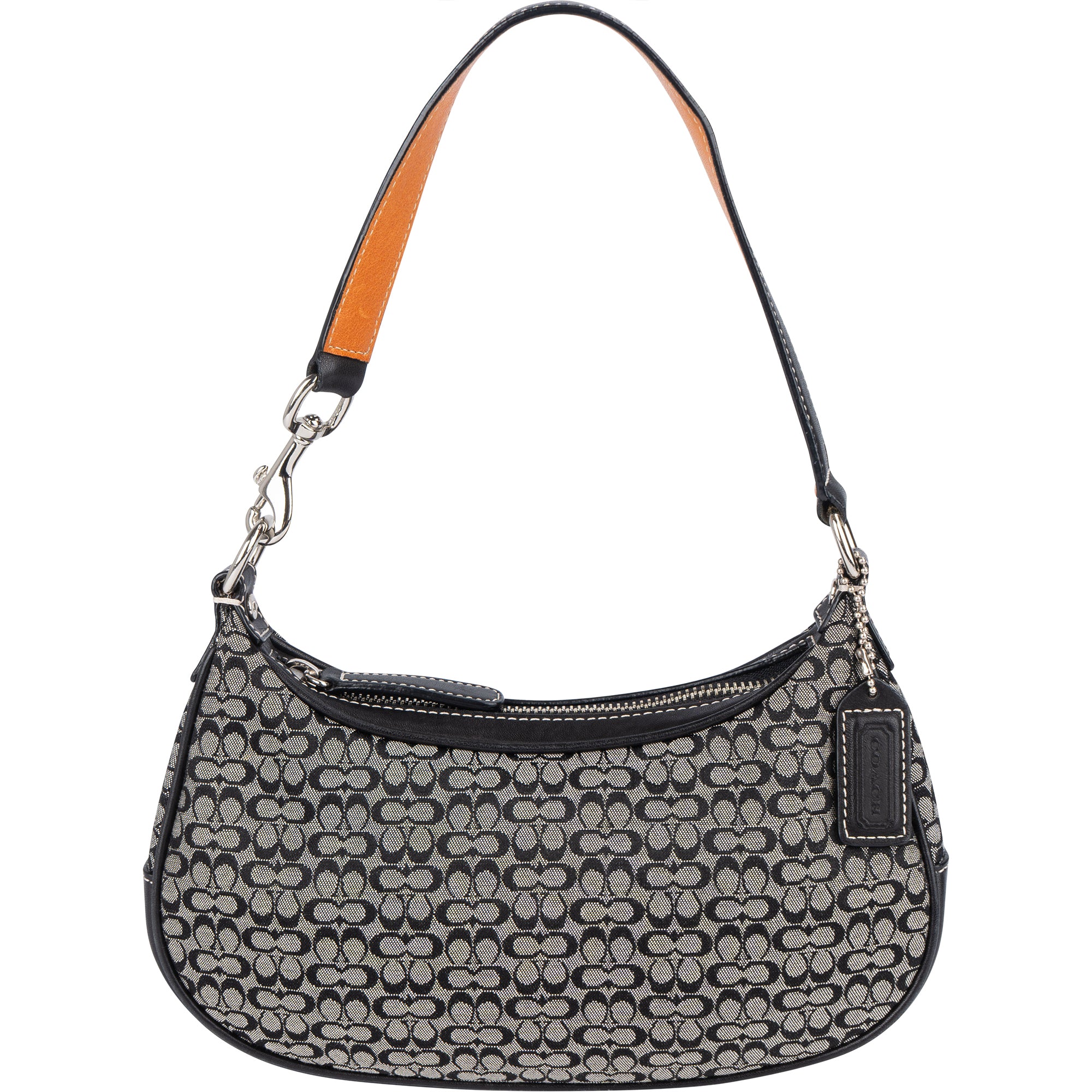 Coach Mini Signature Monogram Pochette Handbag