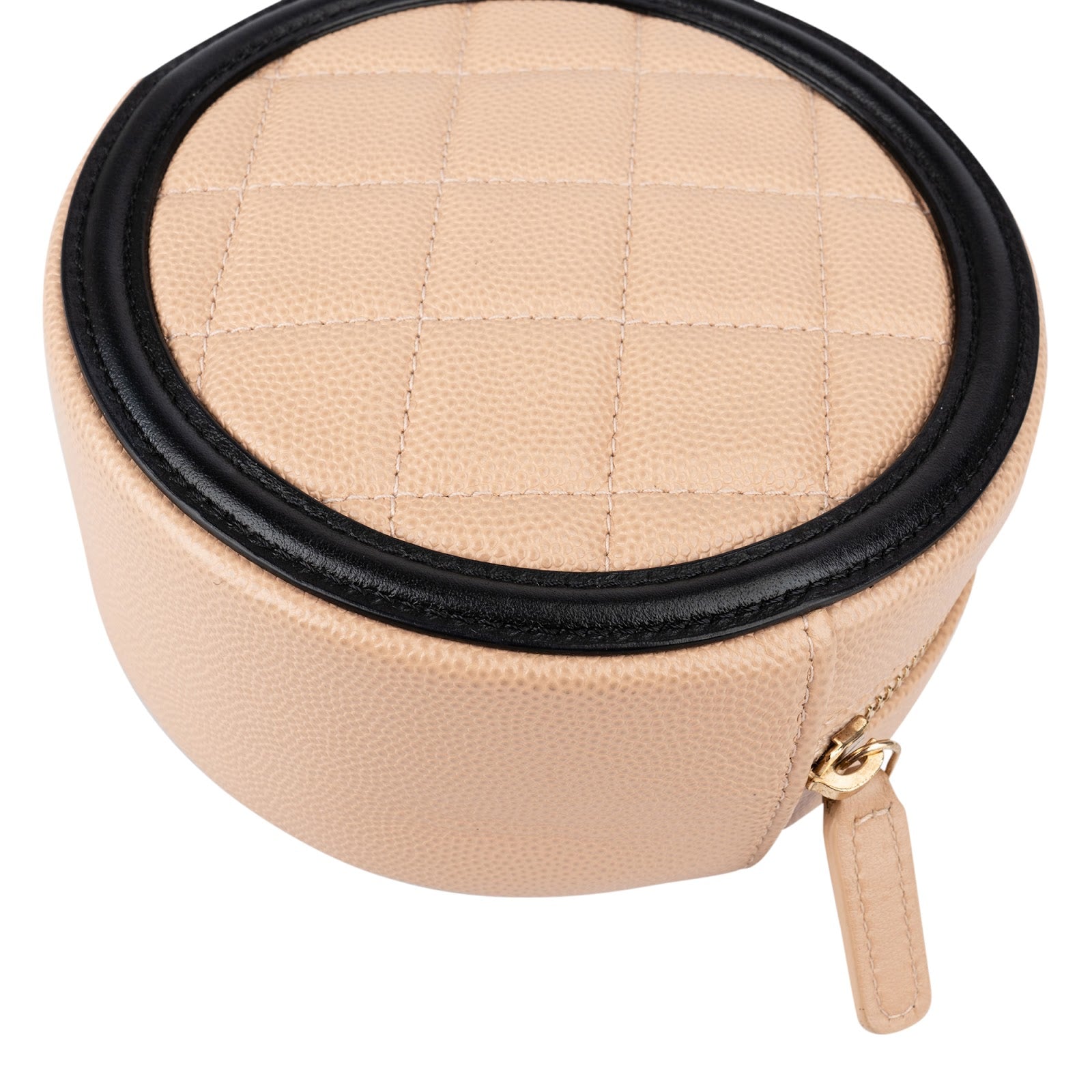 Chanel - CC Filigree Round Crossbody Bag