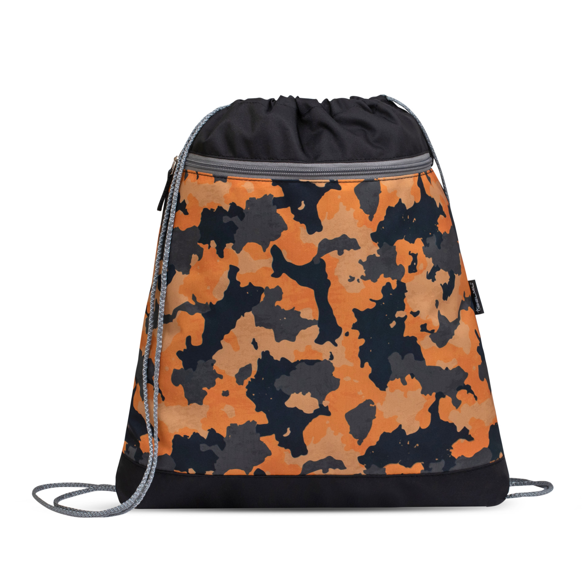 Motion ergonomisches Schulranzenset 5tlg. - Orange Camouflage