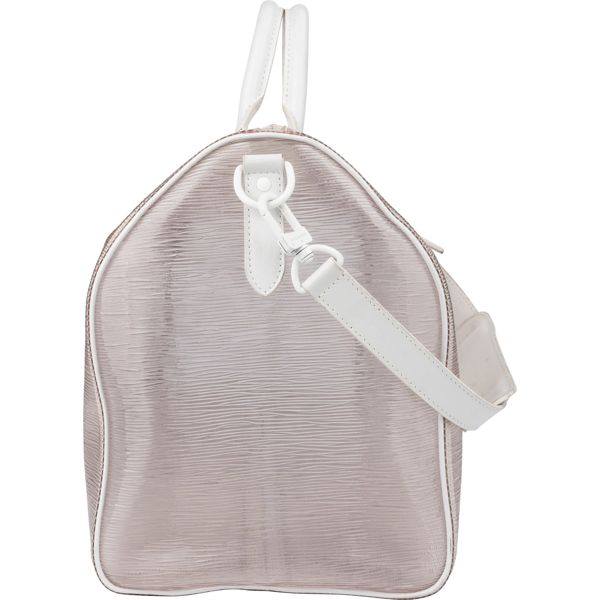 Louis Vuitton Transparent Wavy Epi Keepall 50 Bandouliere