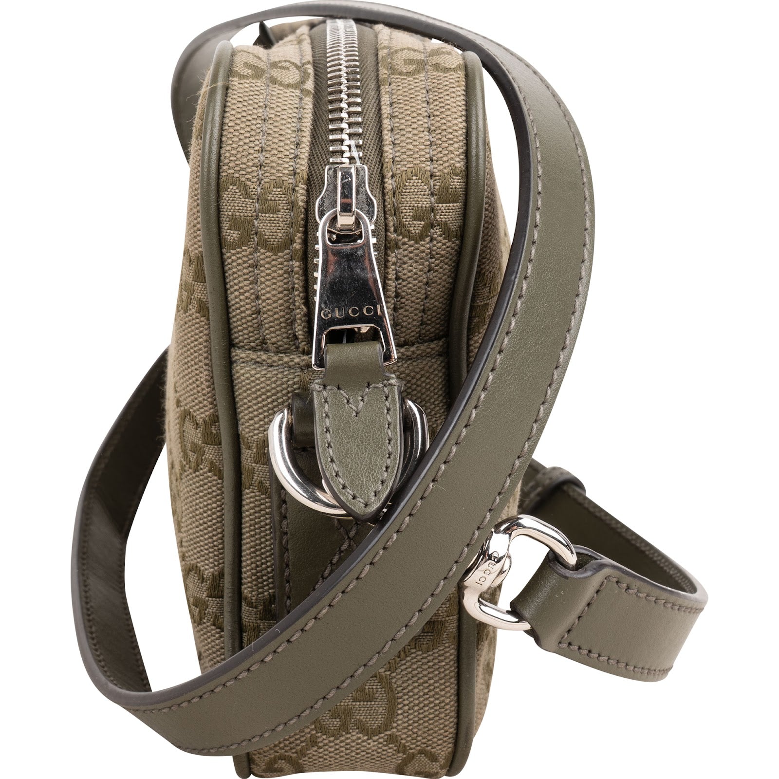 Gucci - GG Canvas Messenger Crossbody Bag
