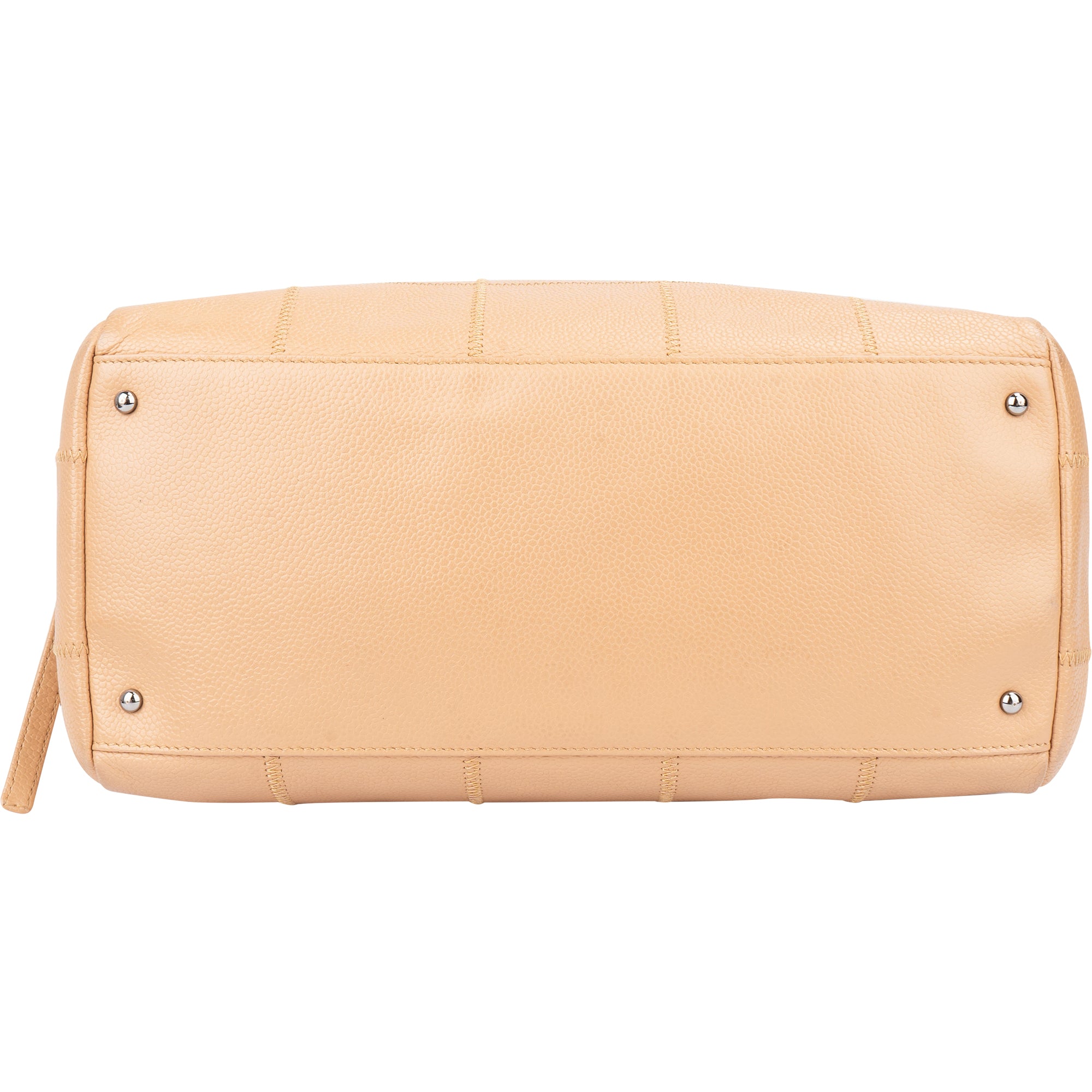 Chanel Caviar Leather Chocolate Bar Shoulder Bag