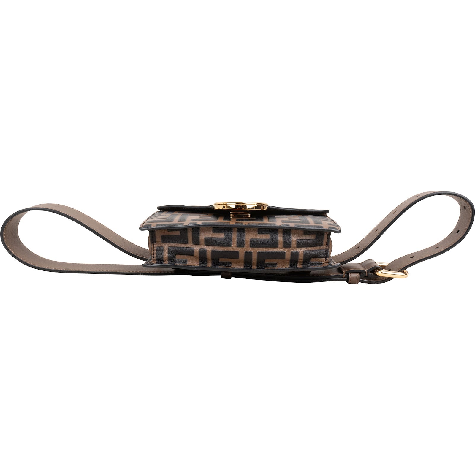 Fendi – F is Fendi Monogram FF riemtas van reliëfleer