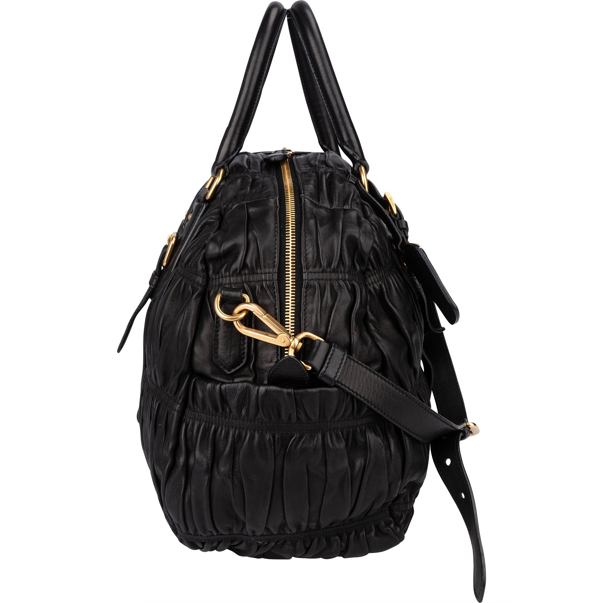 Prada Quilted Leather City Handbag
