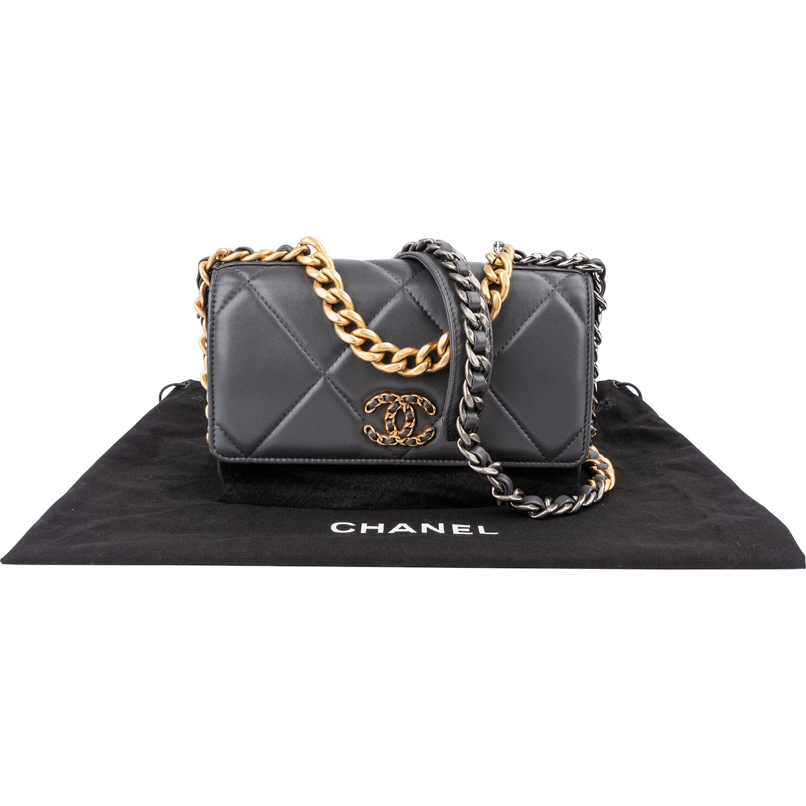 Chanel - 19 Wallet On Chain Crossbody Bag