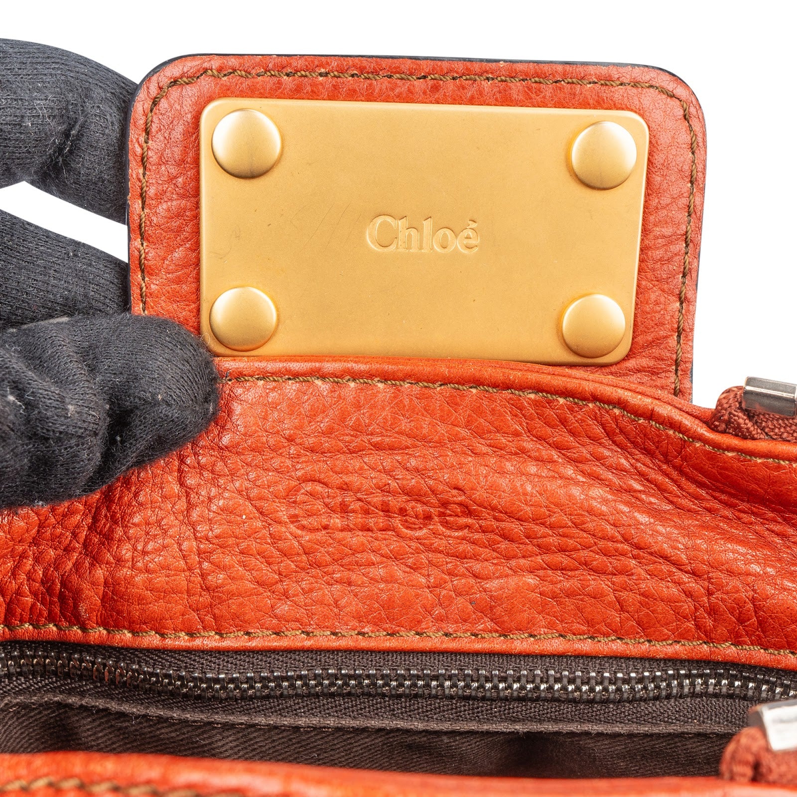 Skórzana torebka typu satchel Chloé w stylu Paddington