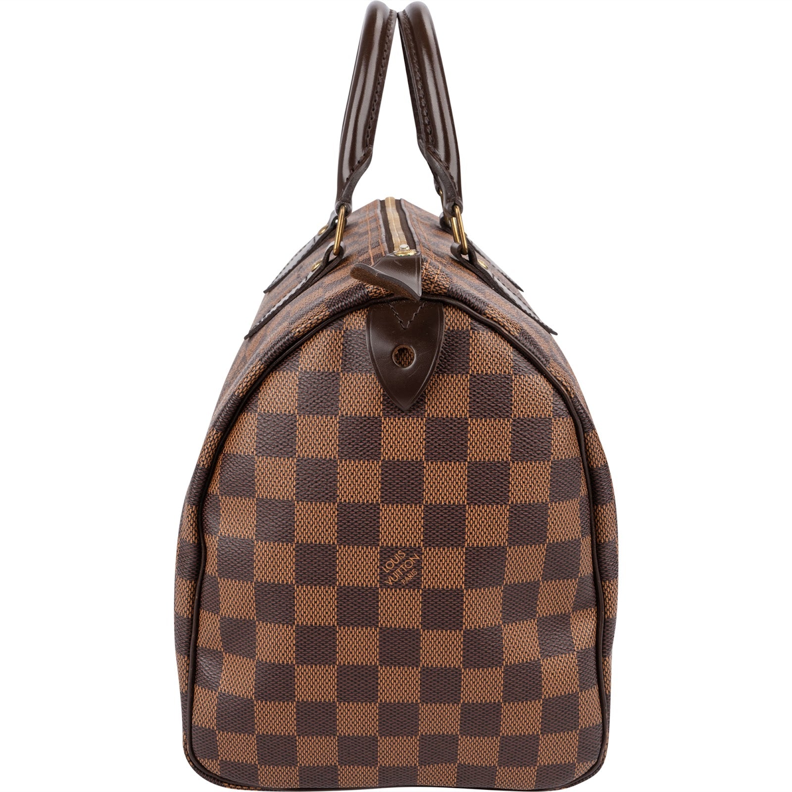 Sac Boston Louis Vuitton Monogram Damier Ebene Speedy 30