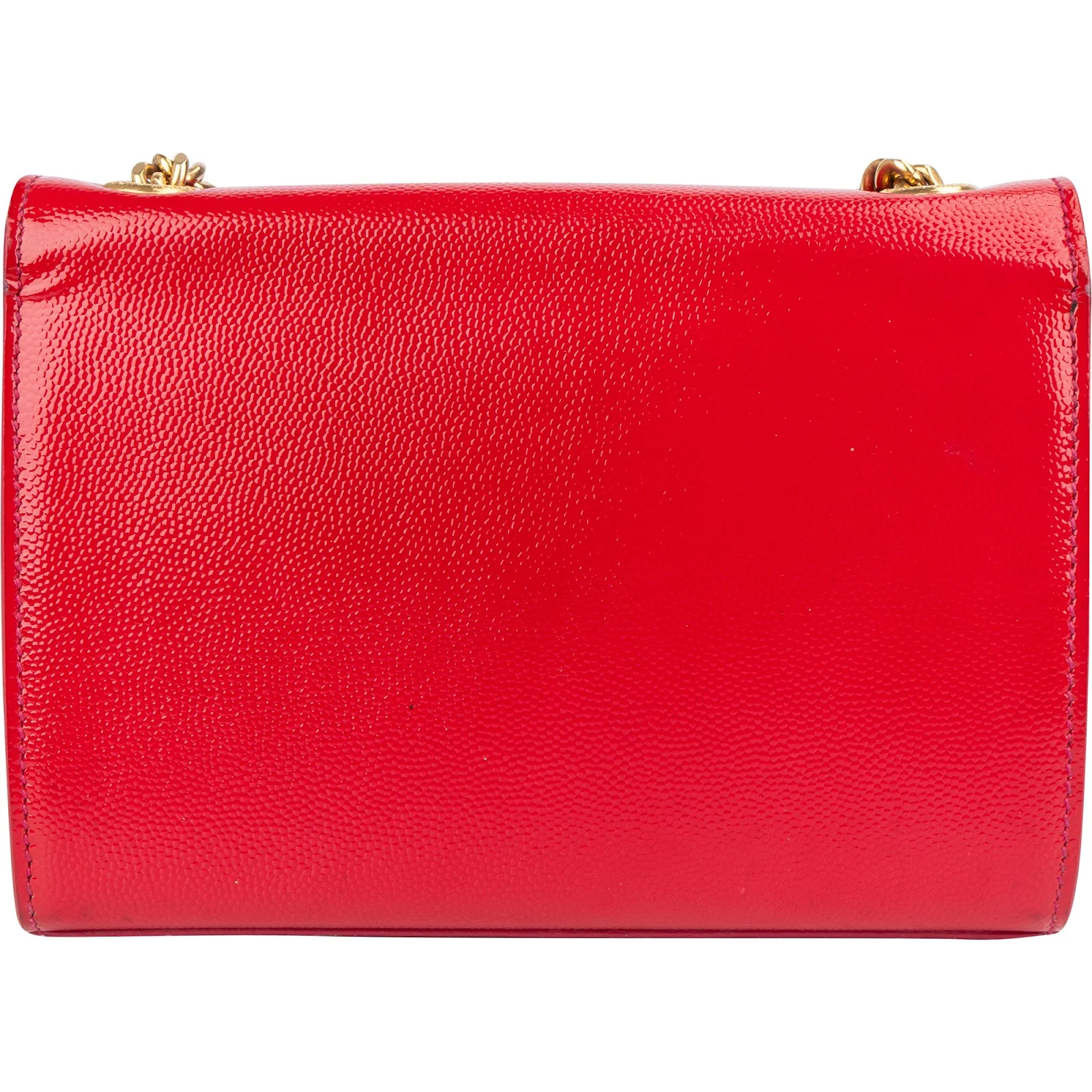 Saint Laurent Patent Leather Kate Chain Crossbody Bag