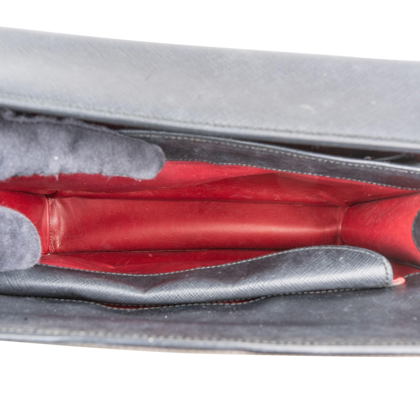 Prada – Bicolor Top Handle Handtasche