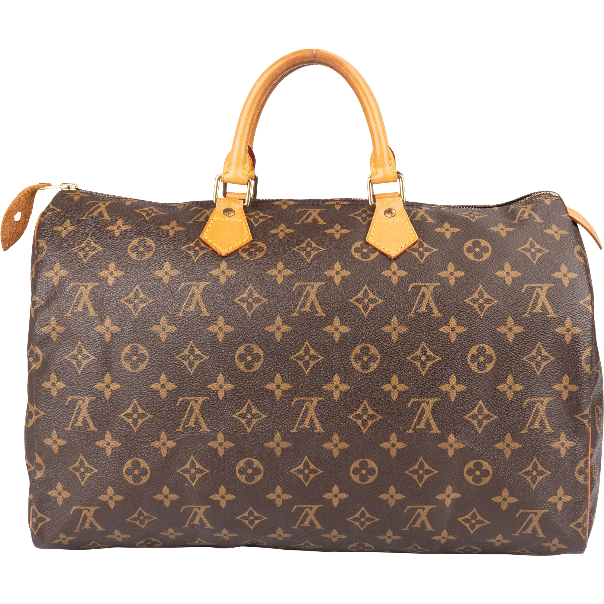Louis Vuitton Canvas Monogram Speedy 40 Boston Bag