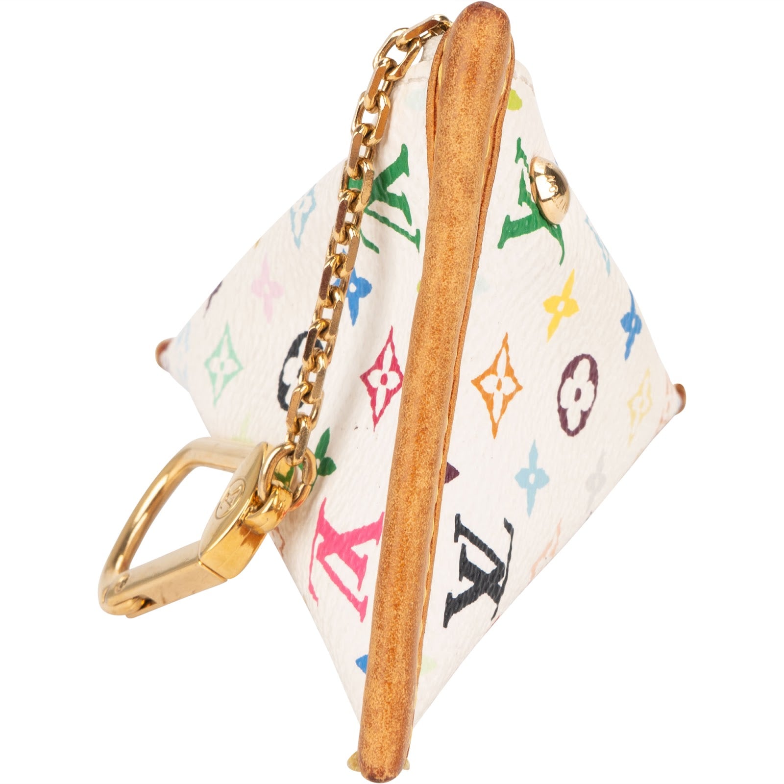 Louis Vuitton Canvas Monogram Multicolor Portifeuil Berlingo Key Pouch