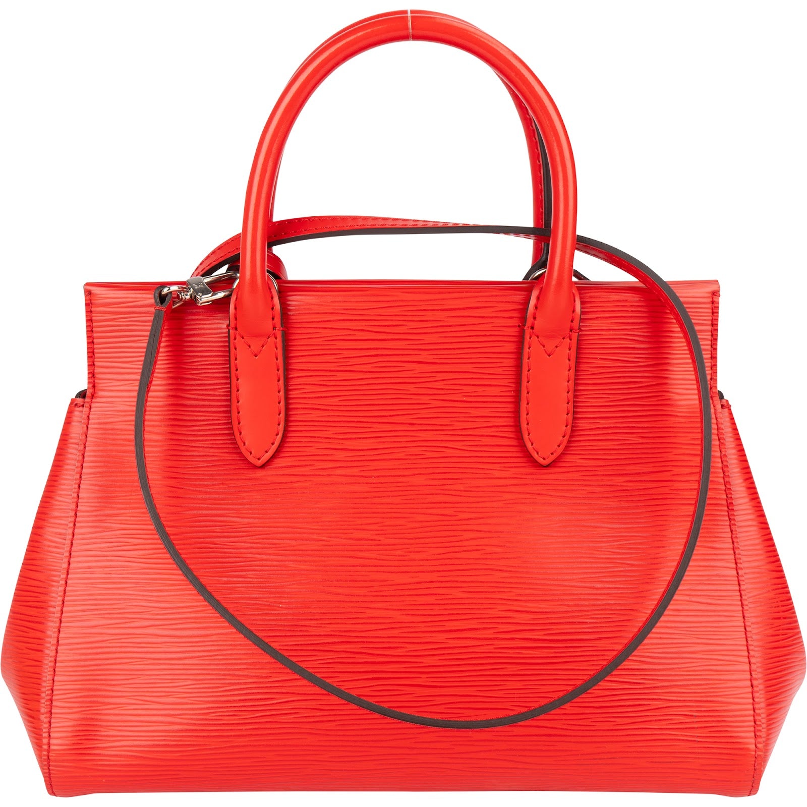 Louis Vuitton Red Epi Leather Marly MM Handbag