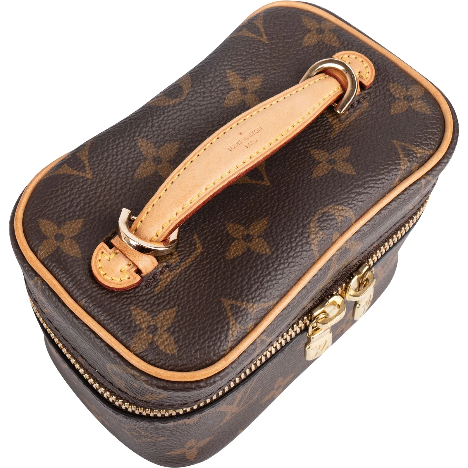 Louis Vuitton Monogram Canvas Nice Nano Vanity Kosmetikkoffer
