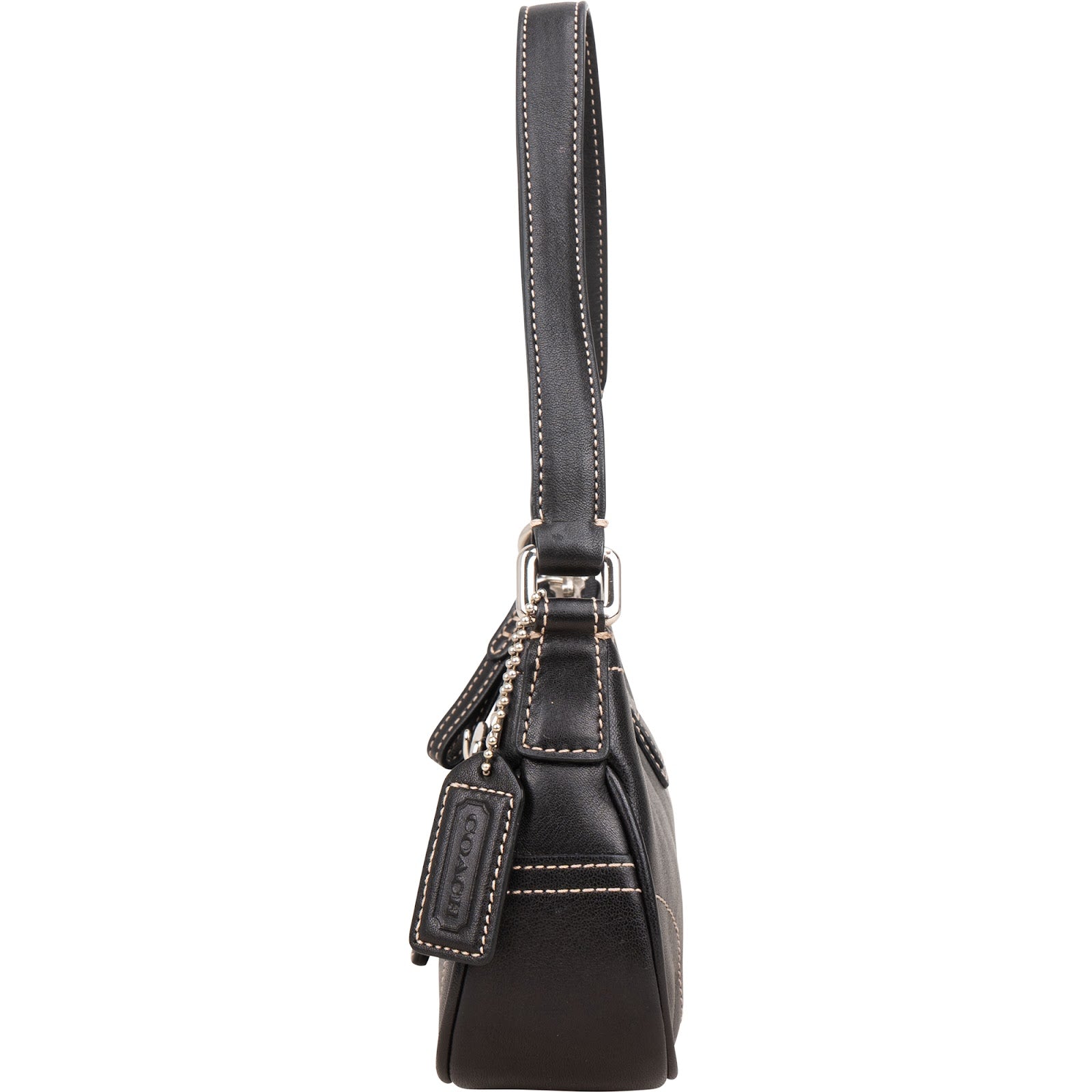 Coach Leather Soho Buckle Clutch Bag
