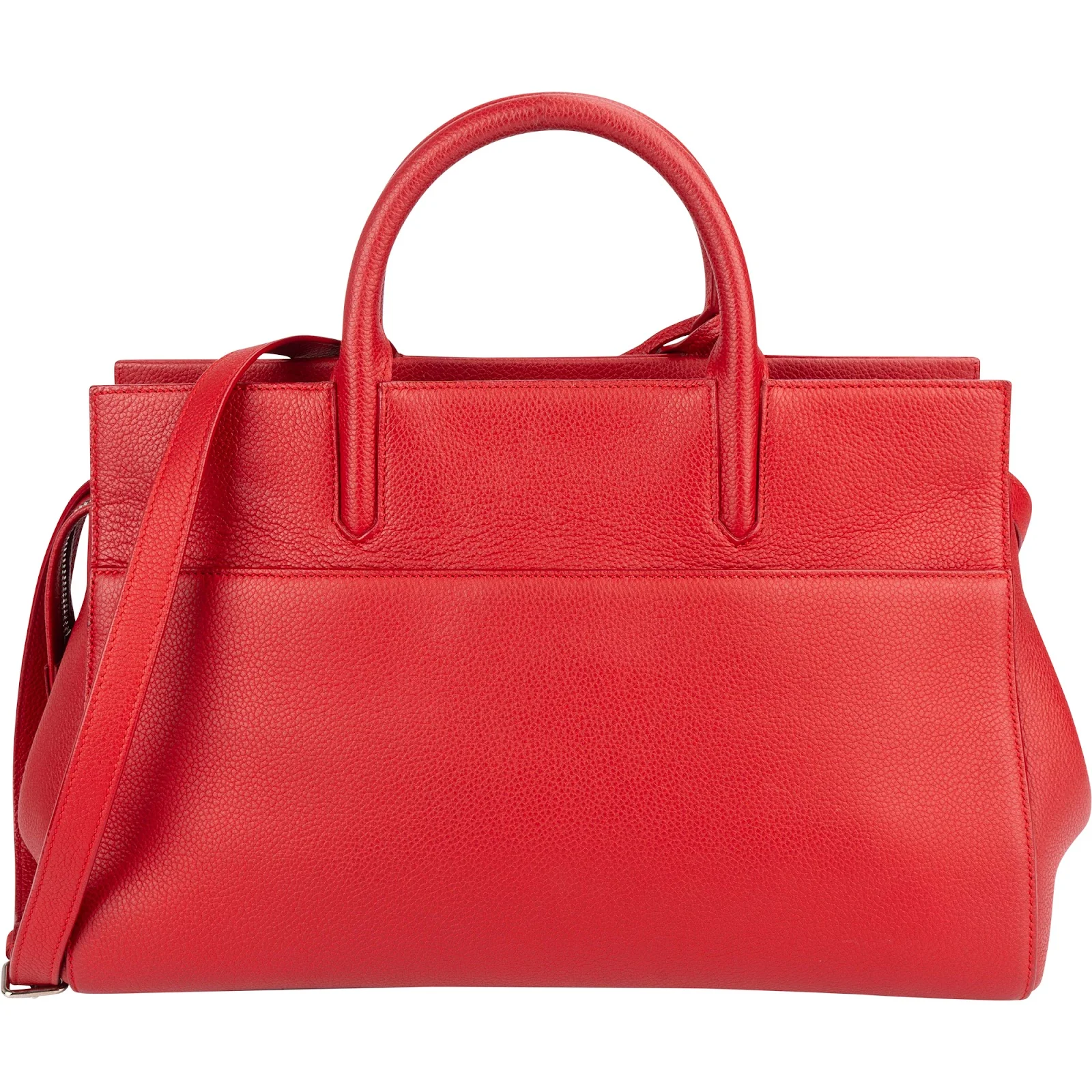 Saint Laurent Grained Leather Rive Gauche Handbag