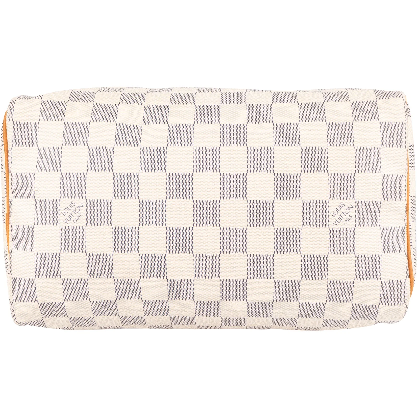 Louis Vuitton Damier Azur Monogram Speedy 25 Boston Bag