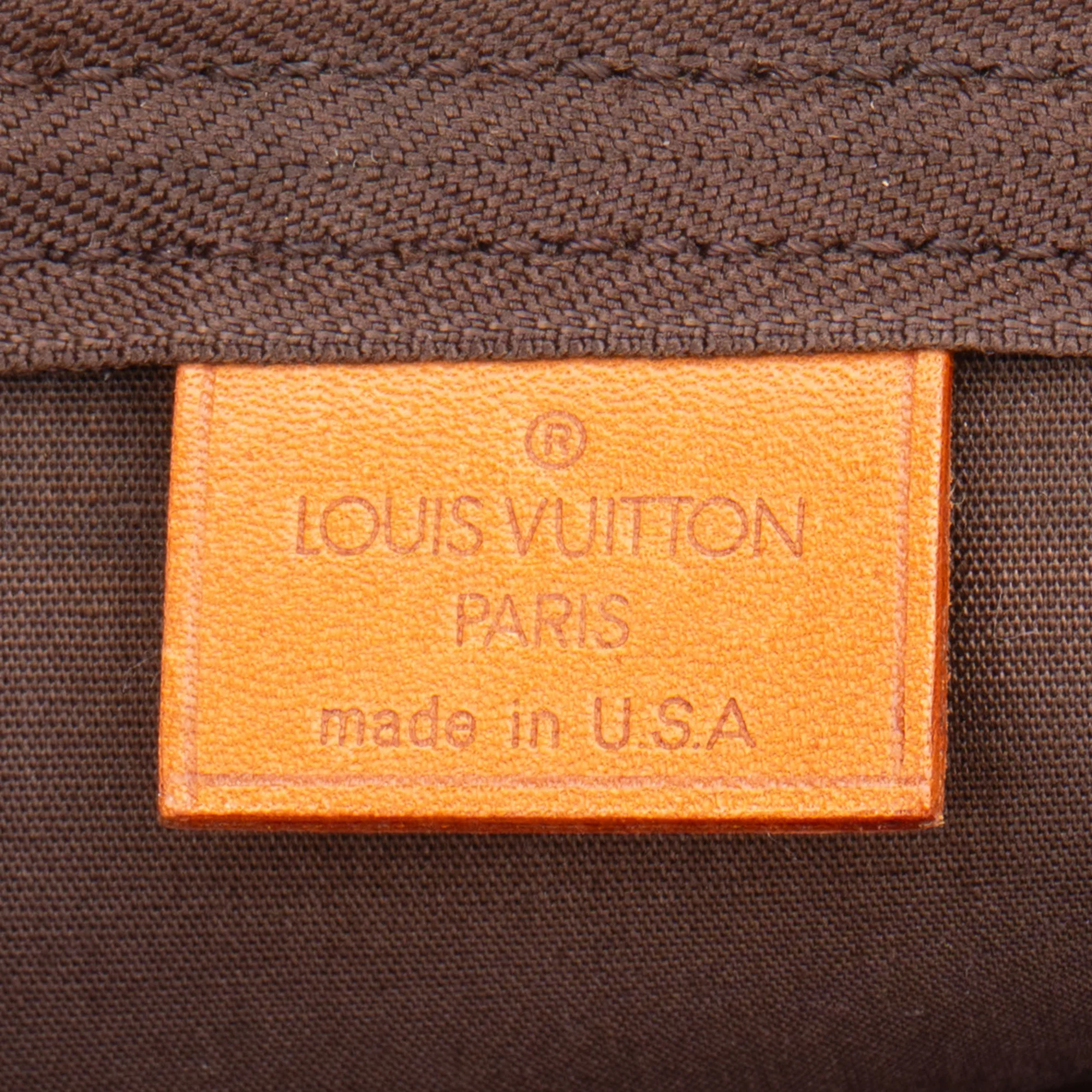 Louis Vuitton Canvas Monogram Pullman Travel Bag