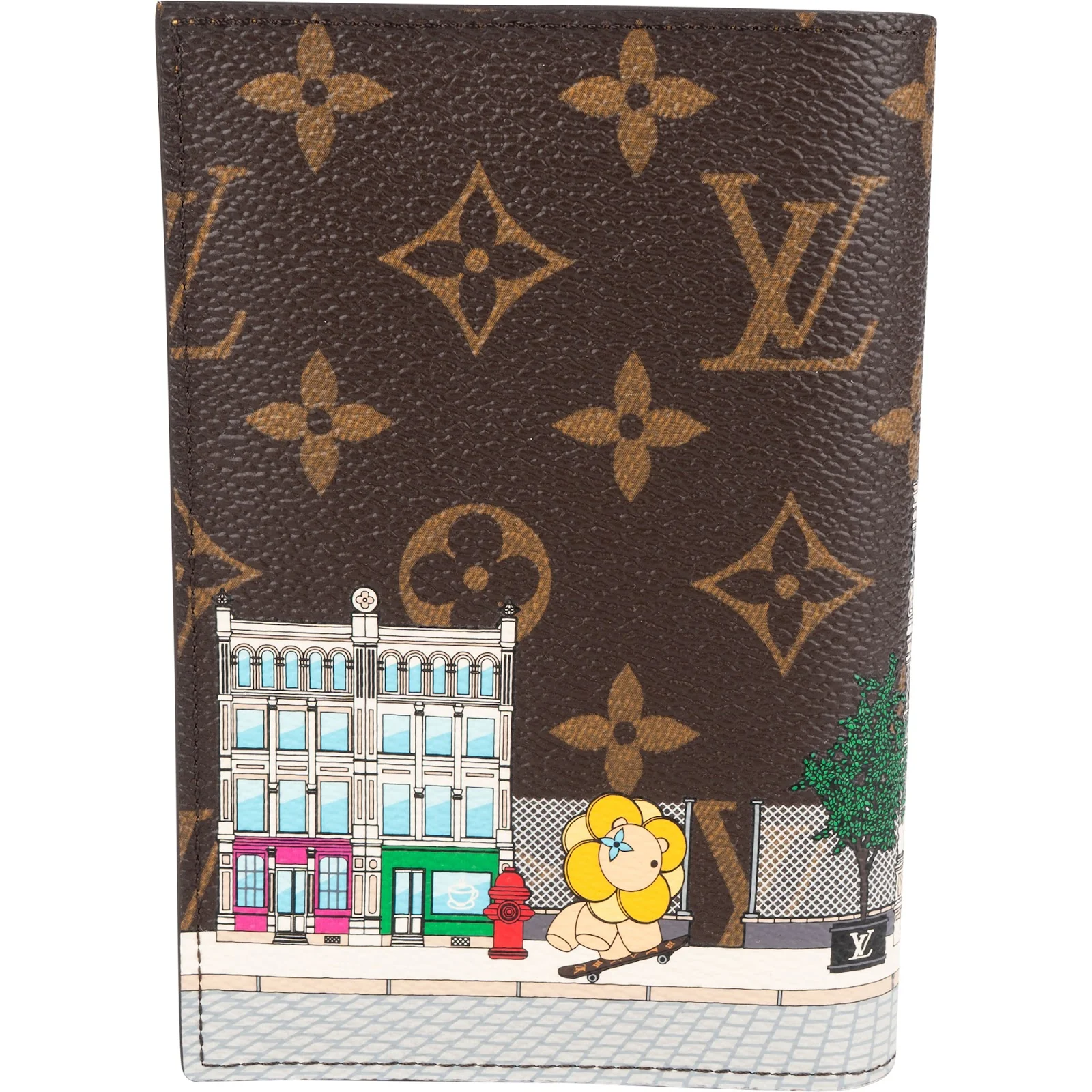 Louis Vuitton Limited Monogram Canvas Vivienne Holiday NYC Passport Cover Wallet