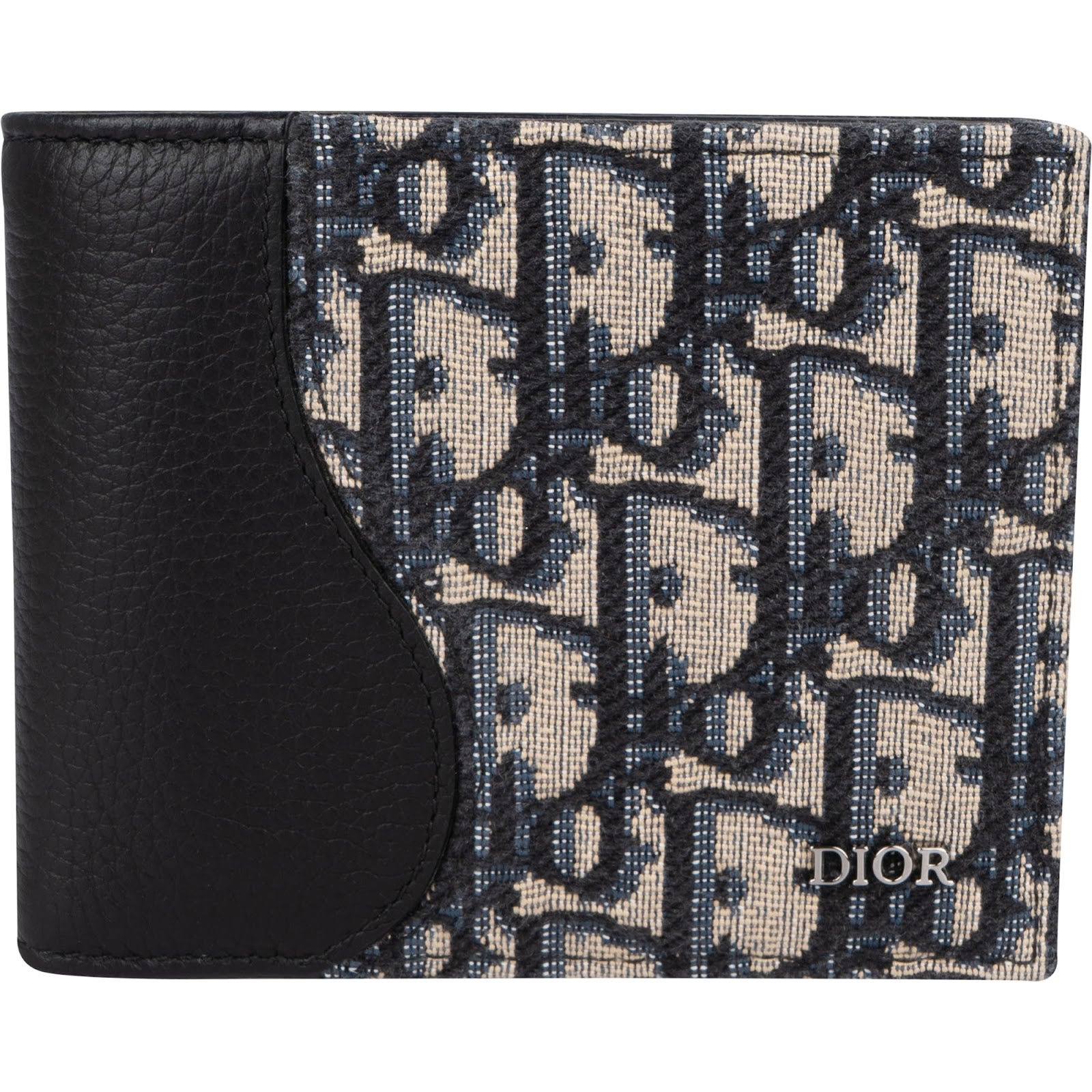Christian Dior Oblique Trotter Monogram Jacquard Bifold Wallet