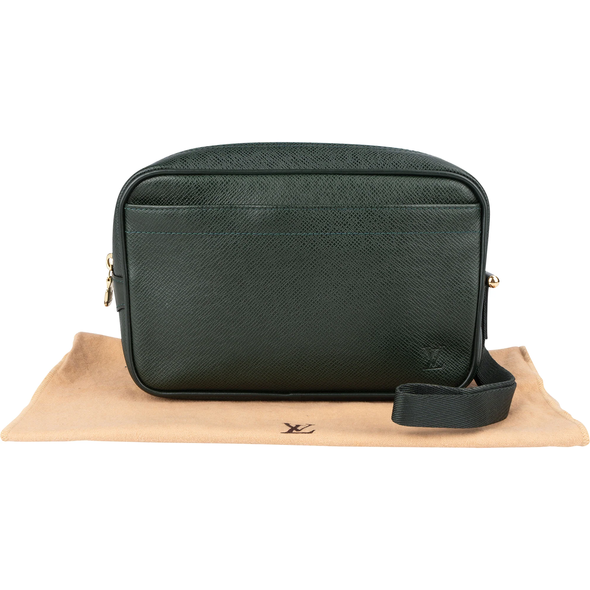 Louis Vuitton Taiga Leather Trousse Kulturbeutel