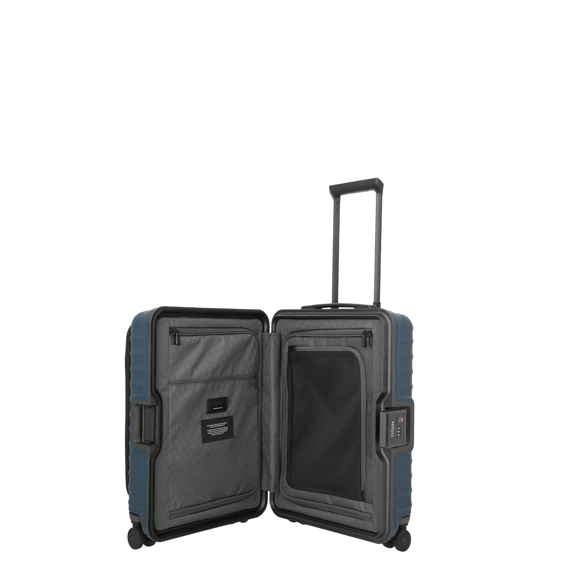 OVERSEAS Handgepäck S mit Vortasche (55 cm) - Midnight blue