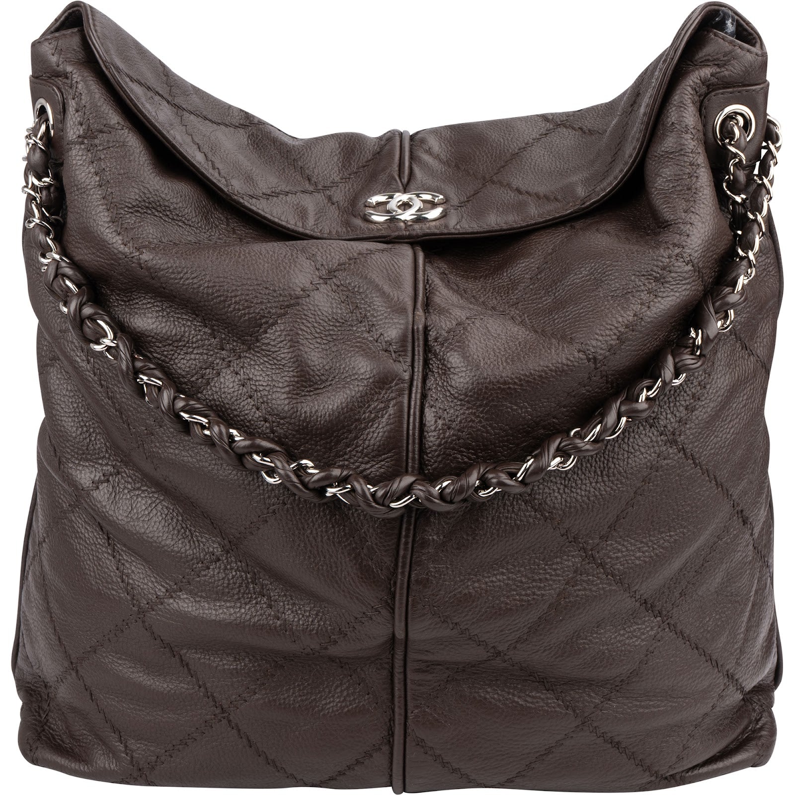 Chanel Grained Calfskin Ultimate Stitch Hobo Shoulder Bag