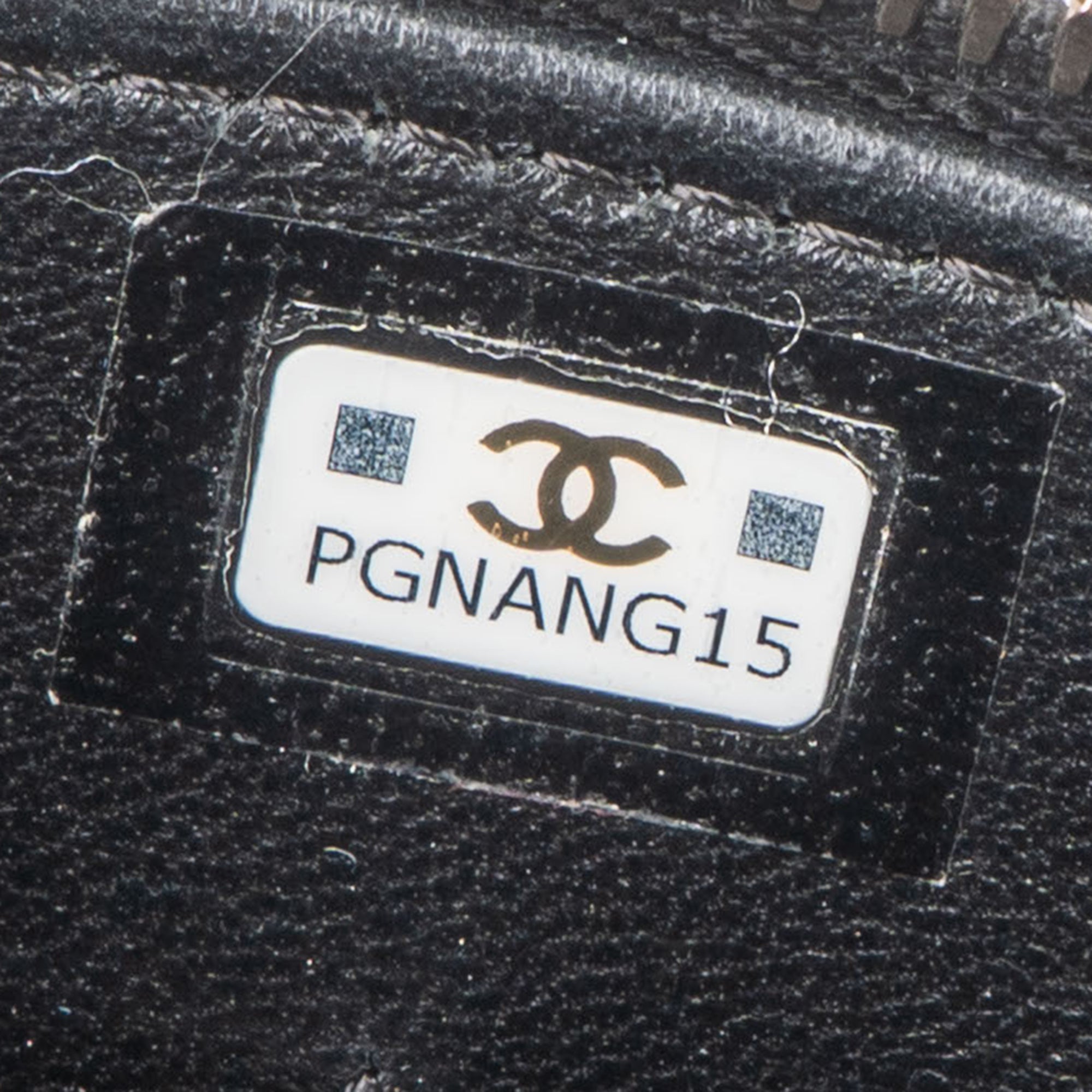 Mini sac à bandoulière « Vanity » en agneau matelassé Chanel