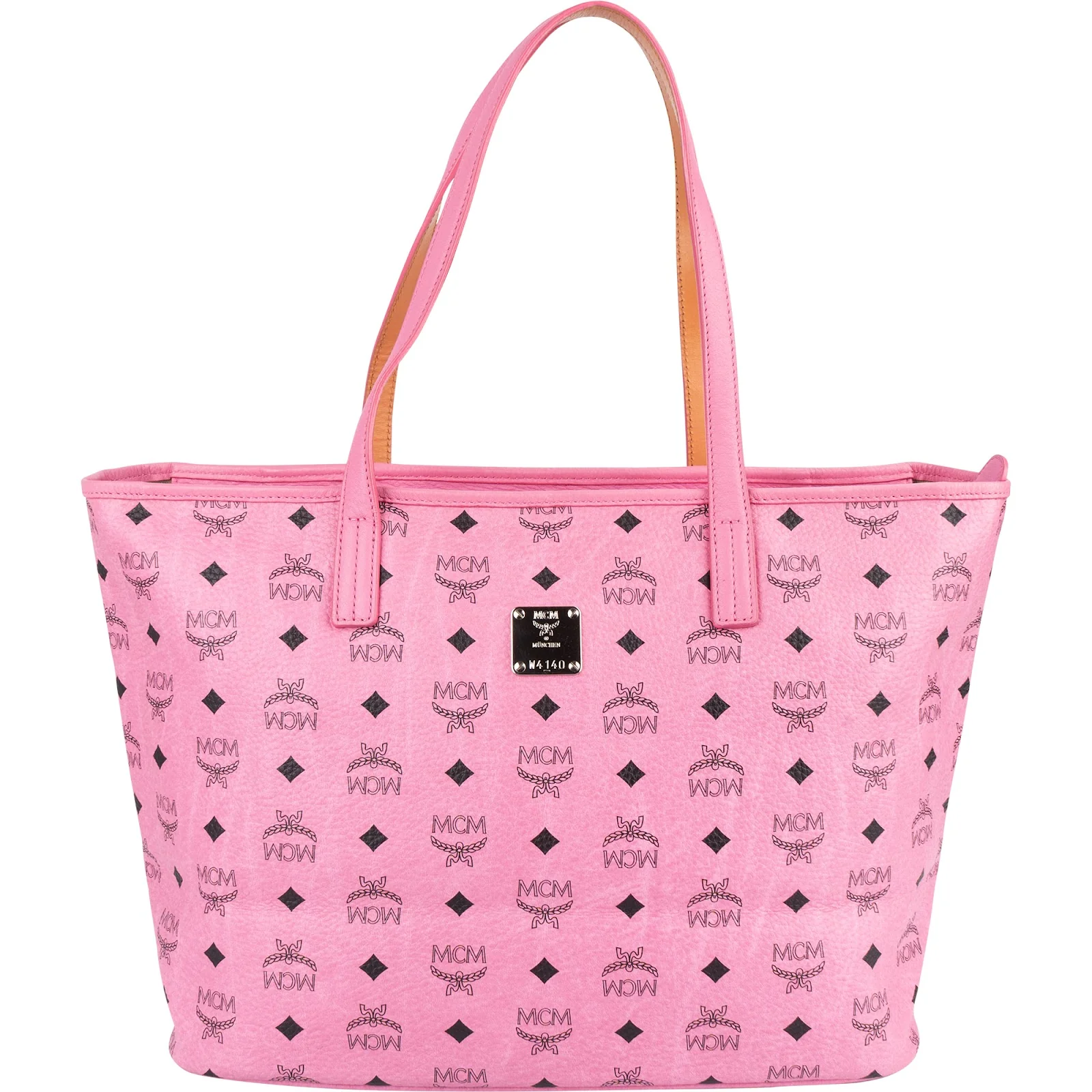 MCM Monogram Visetos Liz Shopper Shoulder Bag