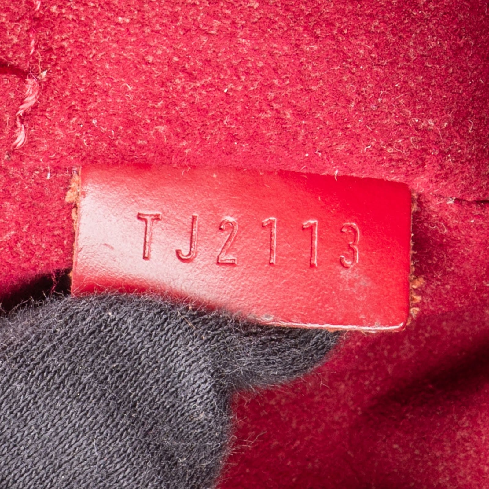 Louis Vuitton Red Epi Leather NM Sac Noé Petit