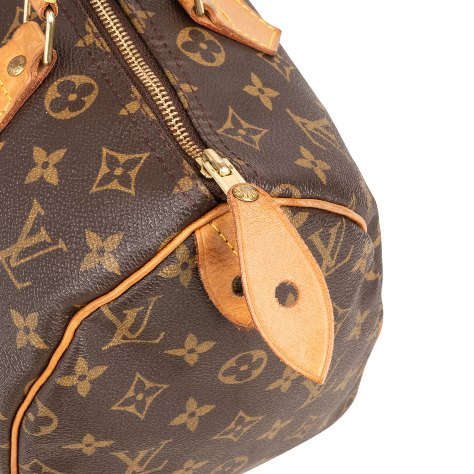 Louis Vuitton Canvas Monogram Speedy 30 Boston Bag