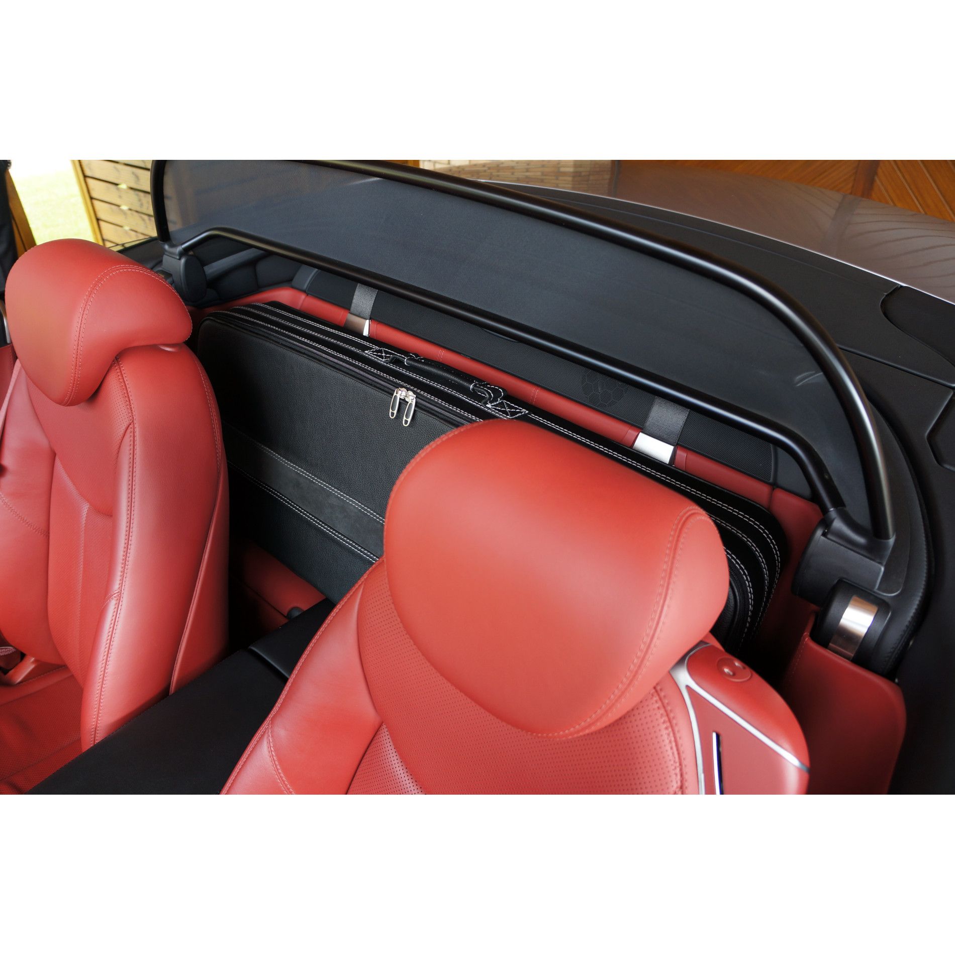 SL (R230+R231) (EU) Zusatzkoffer hinter Sitzen 1-tlg. - Kunstleder