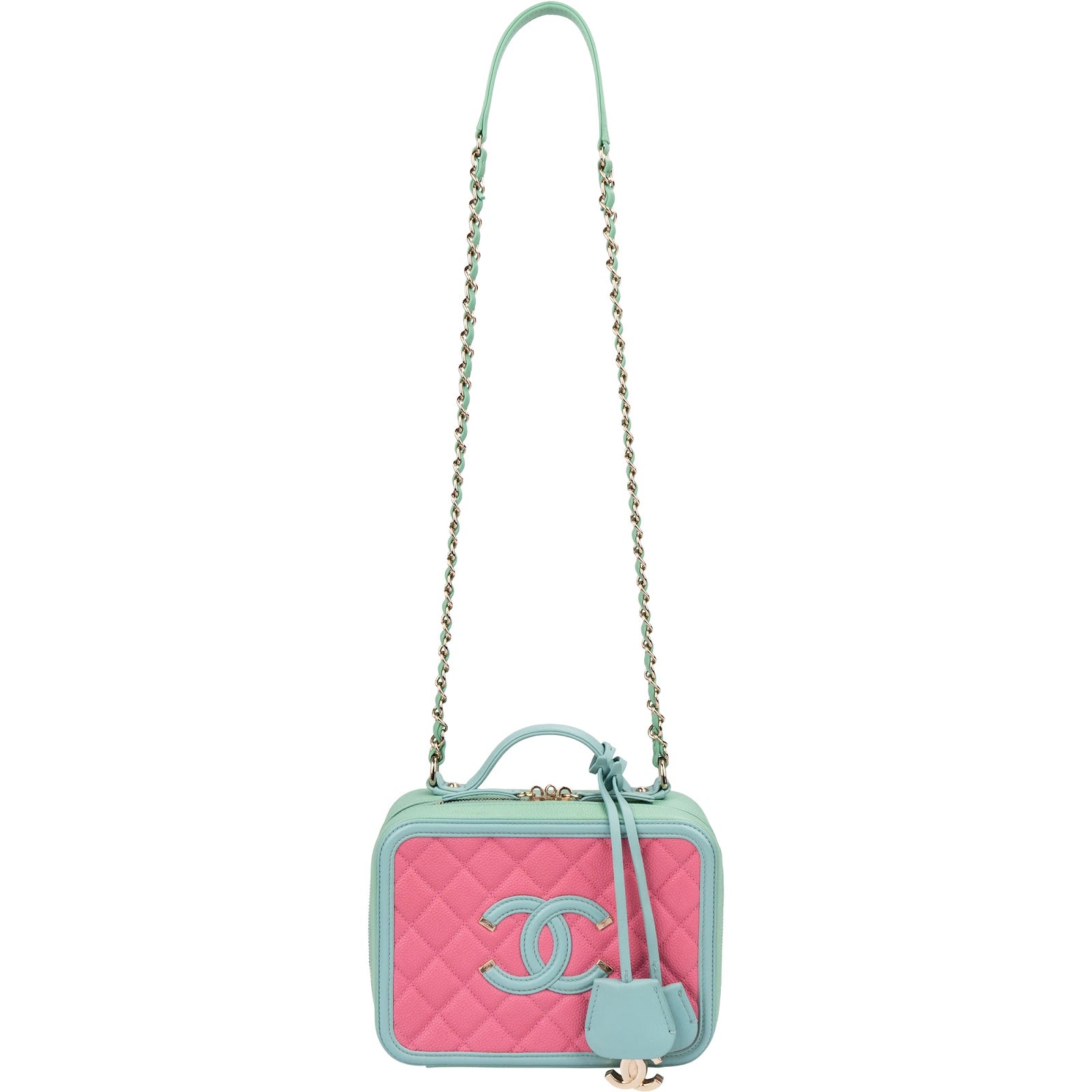 Chanel - Filigree Vanity Case-schoudertas