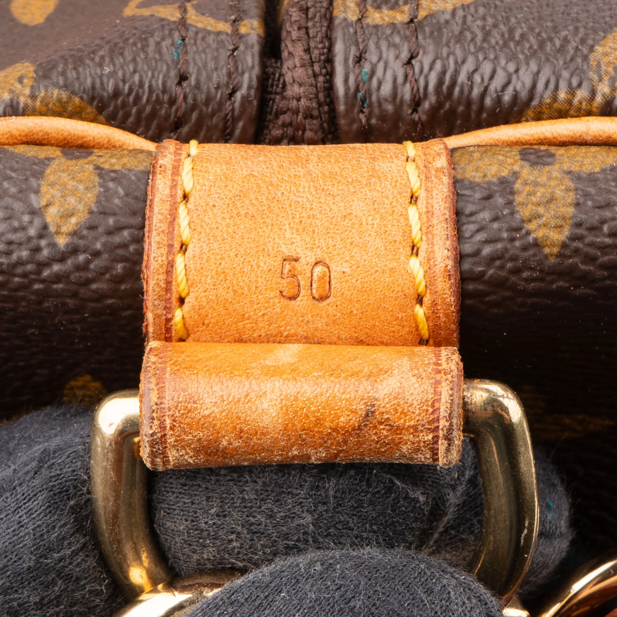 Louis Vuitton Canvas Monogram Keepall 50 Bandouliere