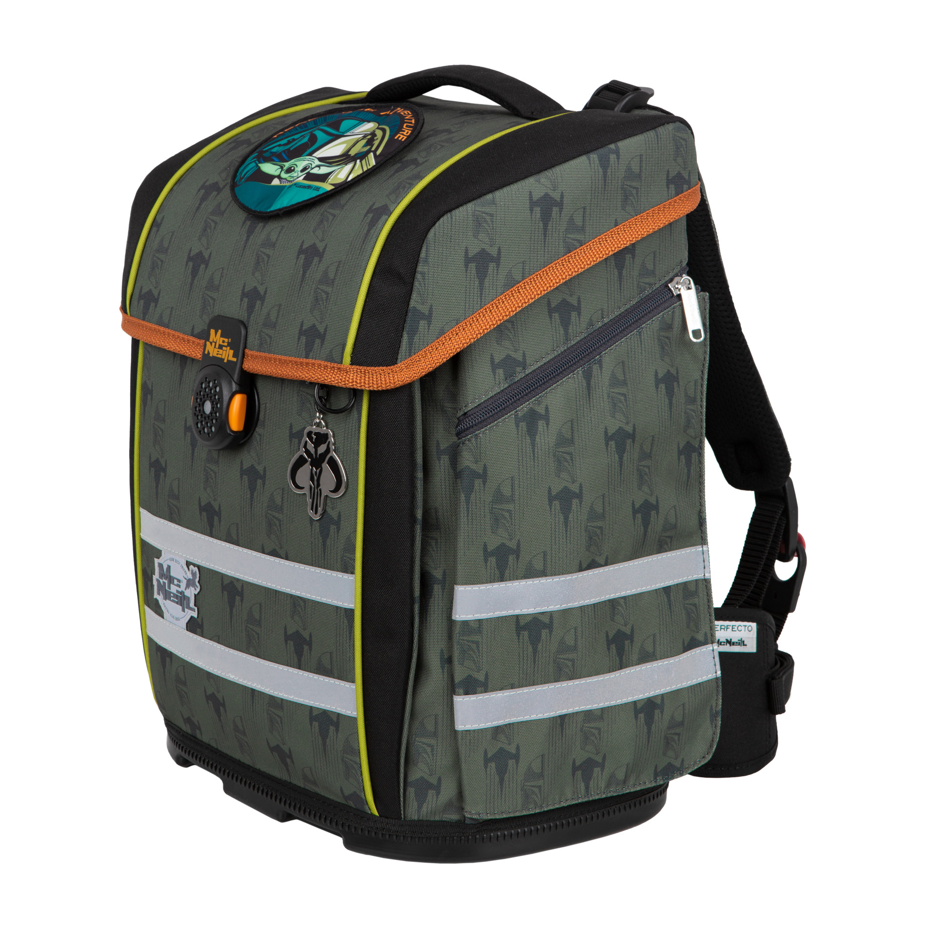 McNeill Disney Schulranzen-Set PERFECTO 5tlg. - STAR WARS-MANDALORIAN