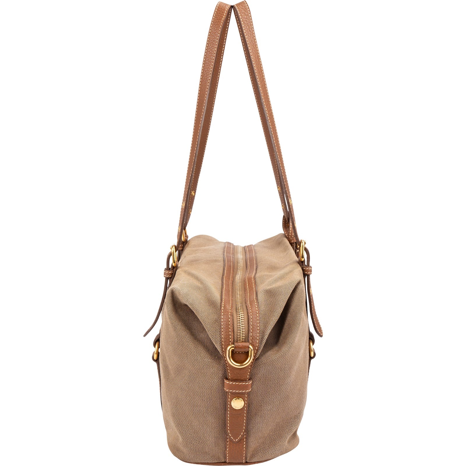 Prada – Emblem Jacquard Bauletto Schultertasche