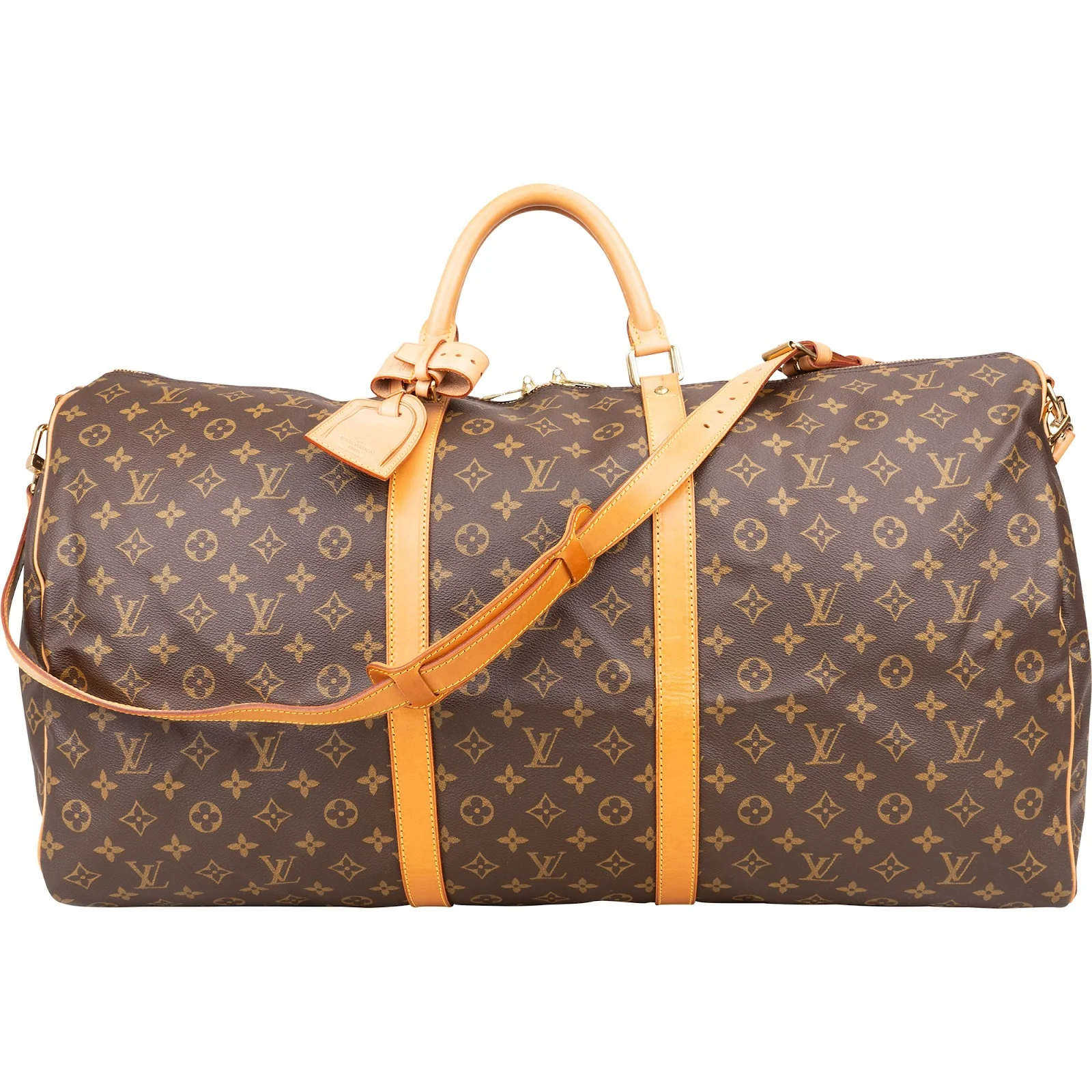 Louis Vuitton Monogram Canvas Keepall 60 Bandoulière Reisetasche