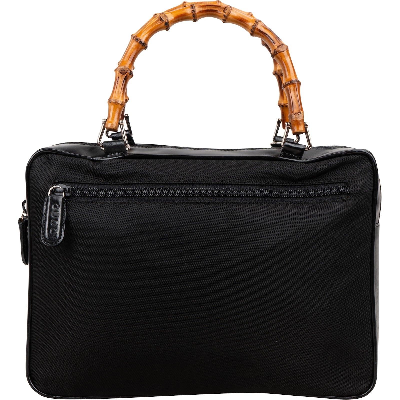 Gucci - Nylon Bamboo Business Bag